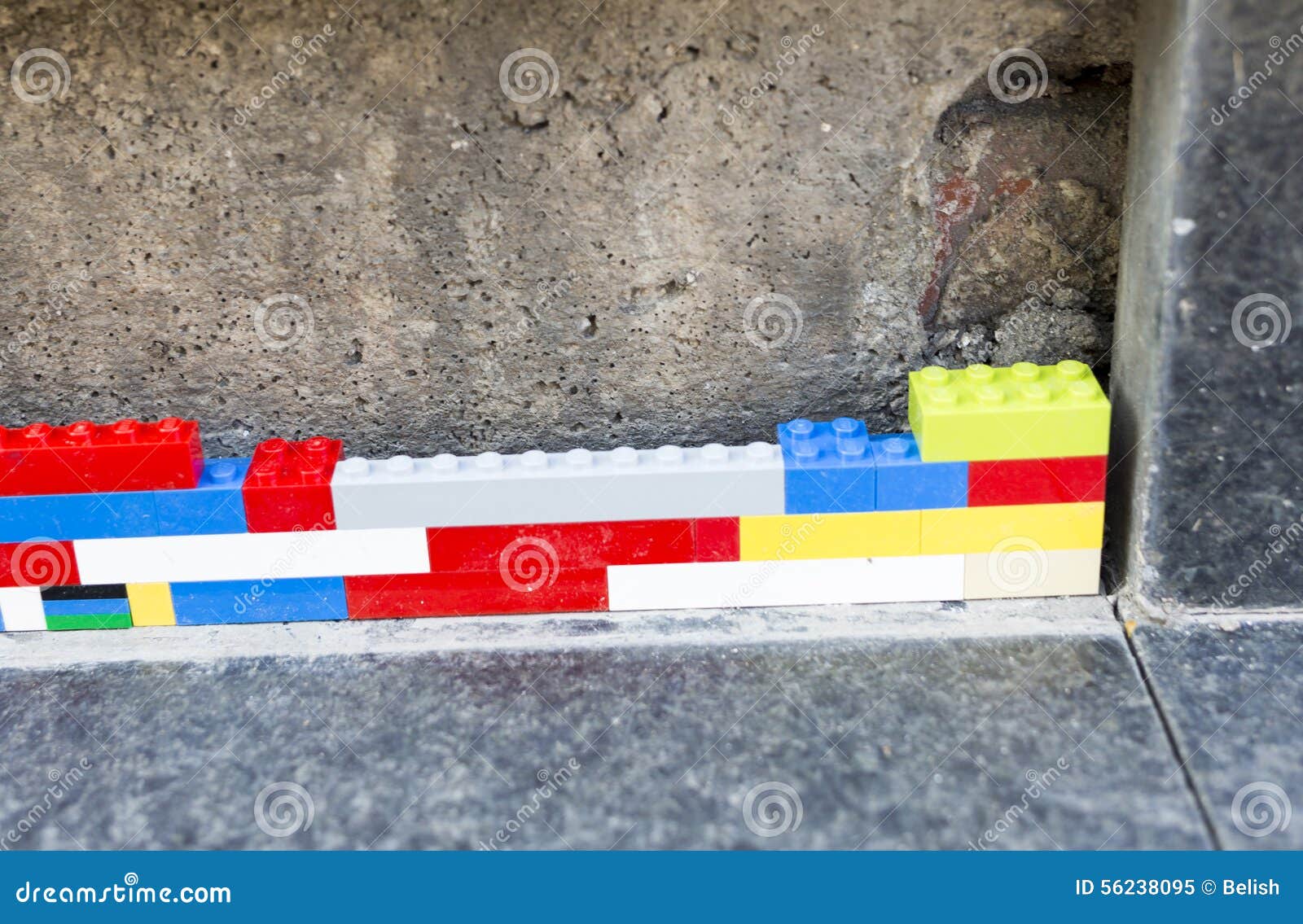 Lego blocks art work editorial image. Image of work, - 56238095