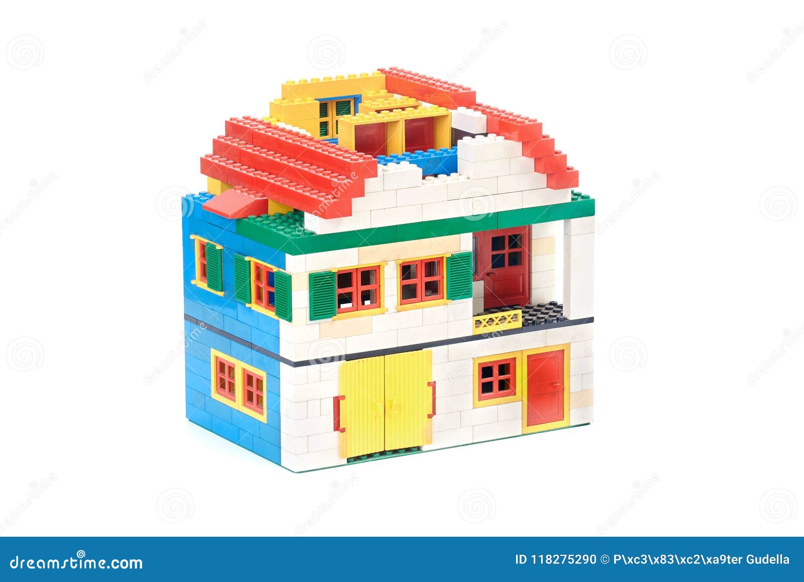 Lego House editorial Image white, brick - 118275290