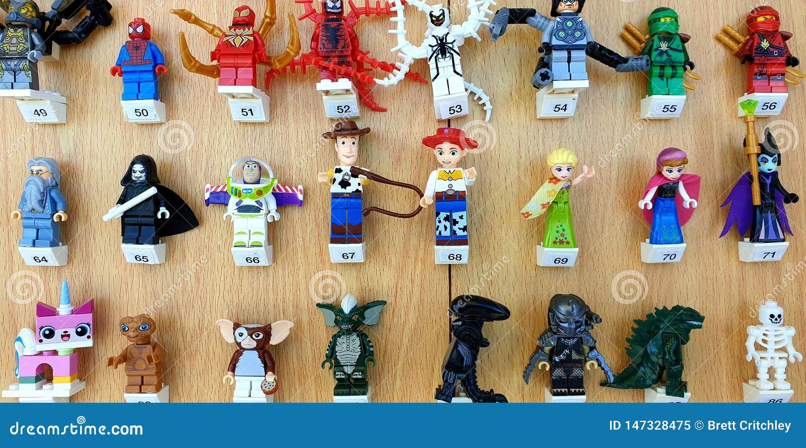 types of lego figures