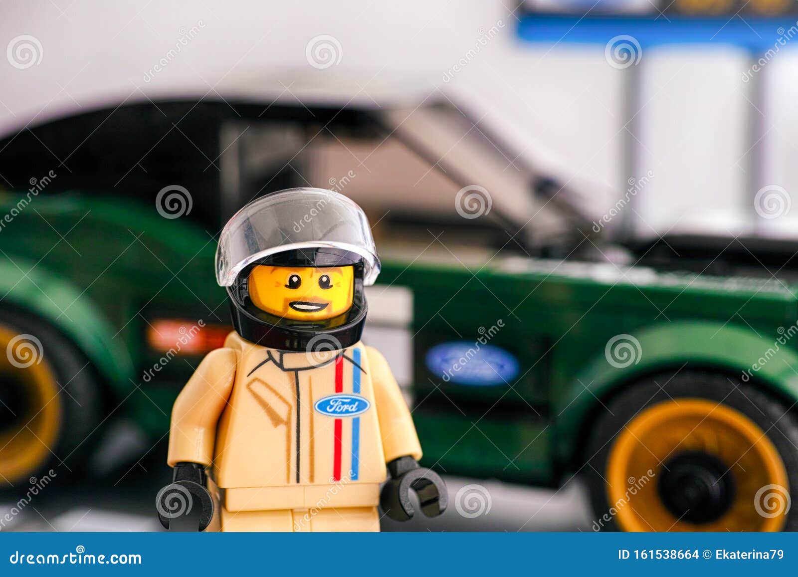 Lego 1968 Ford Mustang Fastback Driver Minifigure by LEGO Speed ...