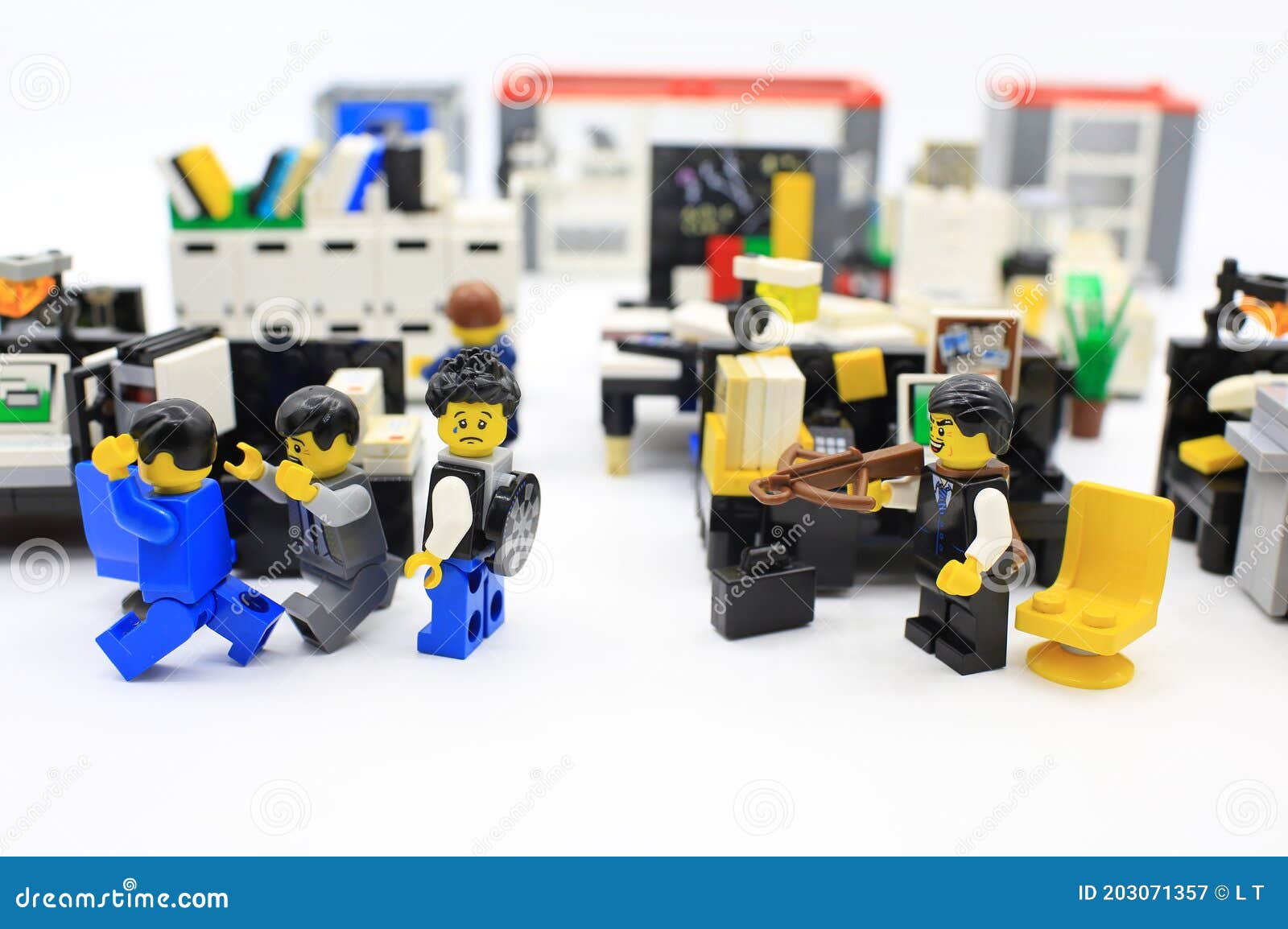 Udstyr Det Mild Lego office editorial photography. Image of businessman - 203071357