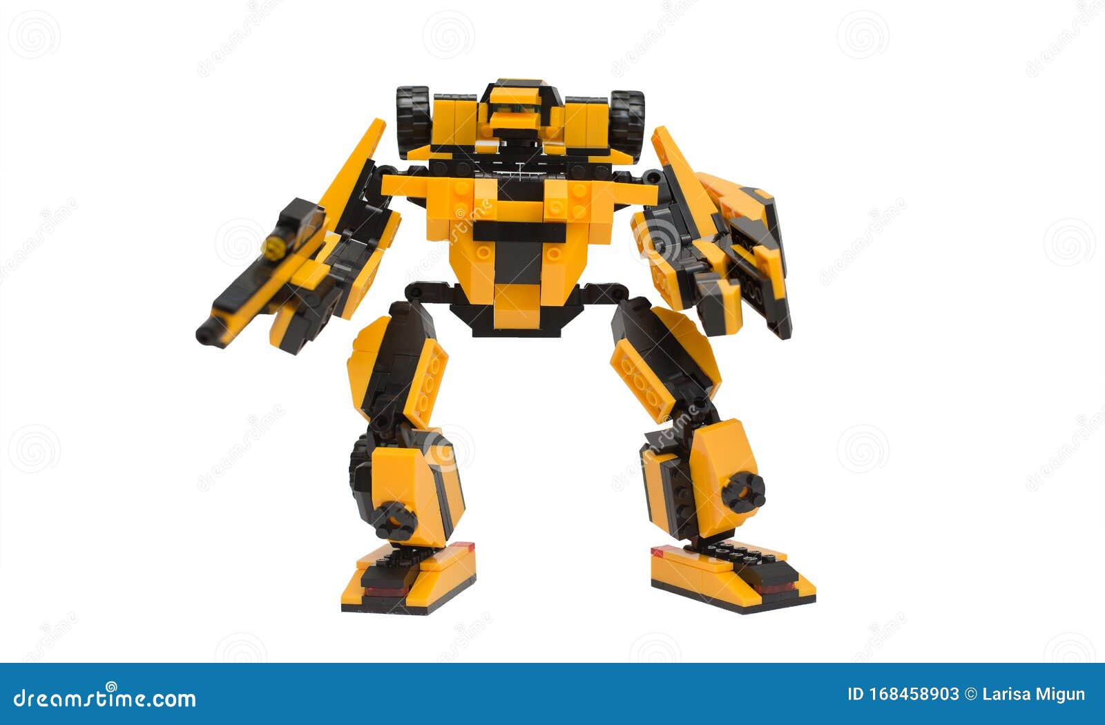 Yellow lego best sale robot