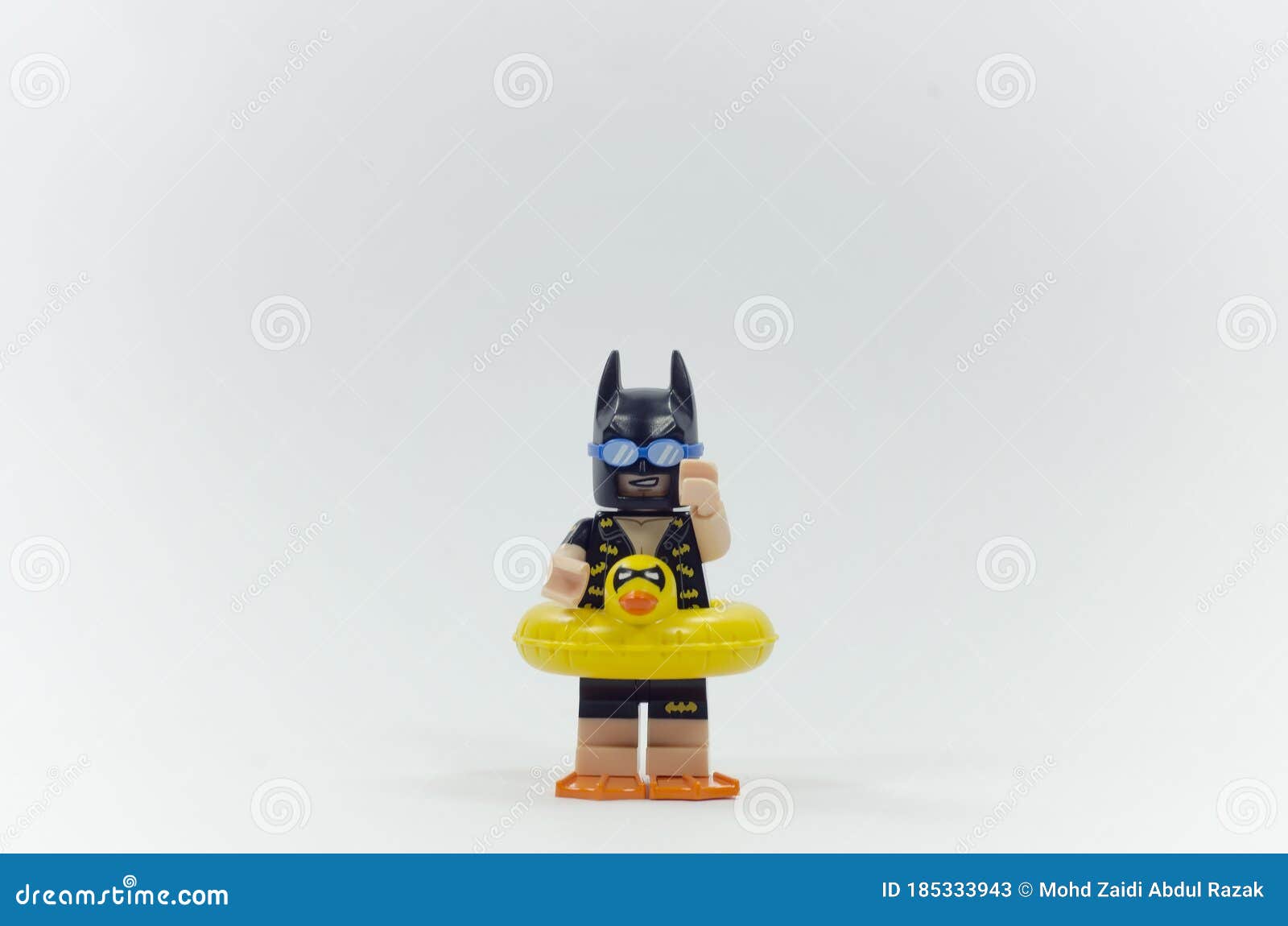 Lego Vacation Batman Raising Hand. Editorial Stock Photo - Image of  floatie, concept: 185333943