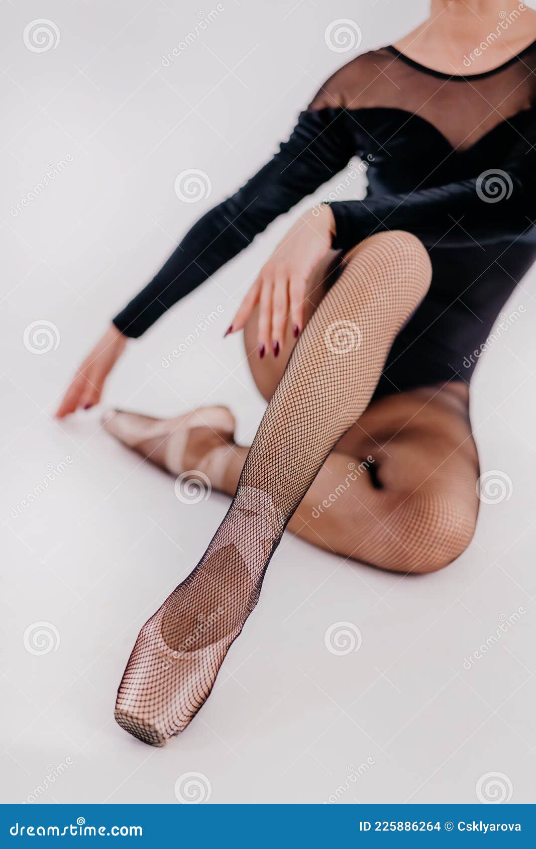 Music Legs Professional Dance Fishnet Tights