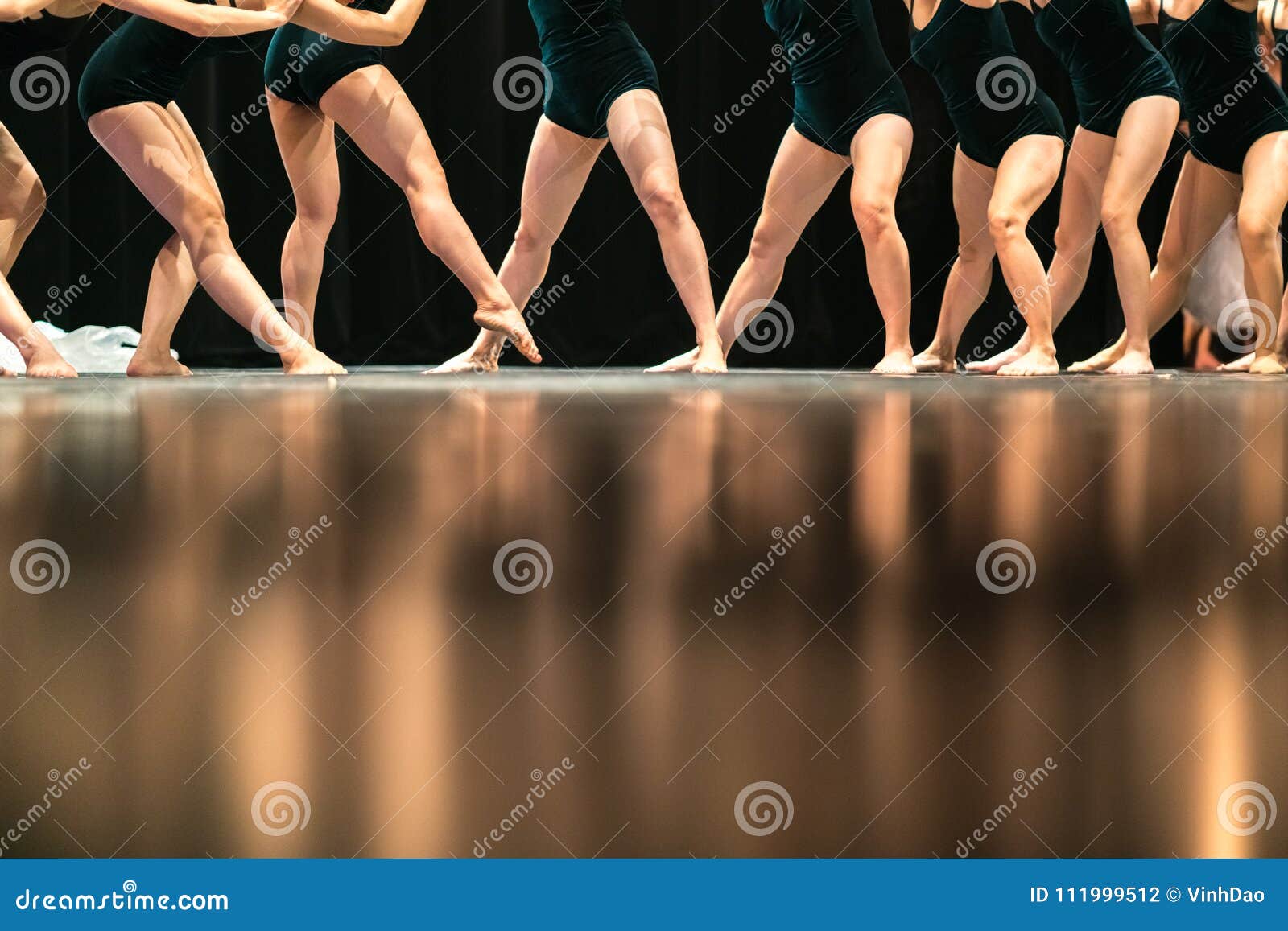 Legs of Ballet Dancers on Stage in Theater Stock Photo Image of