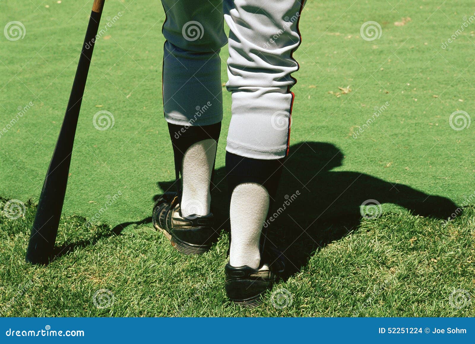 Legs of baseball player stock photo. Image of americana 52251224