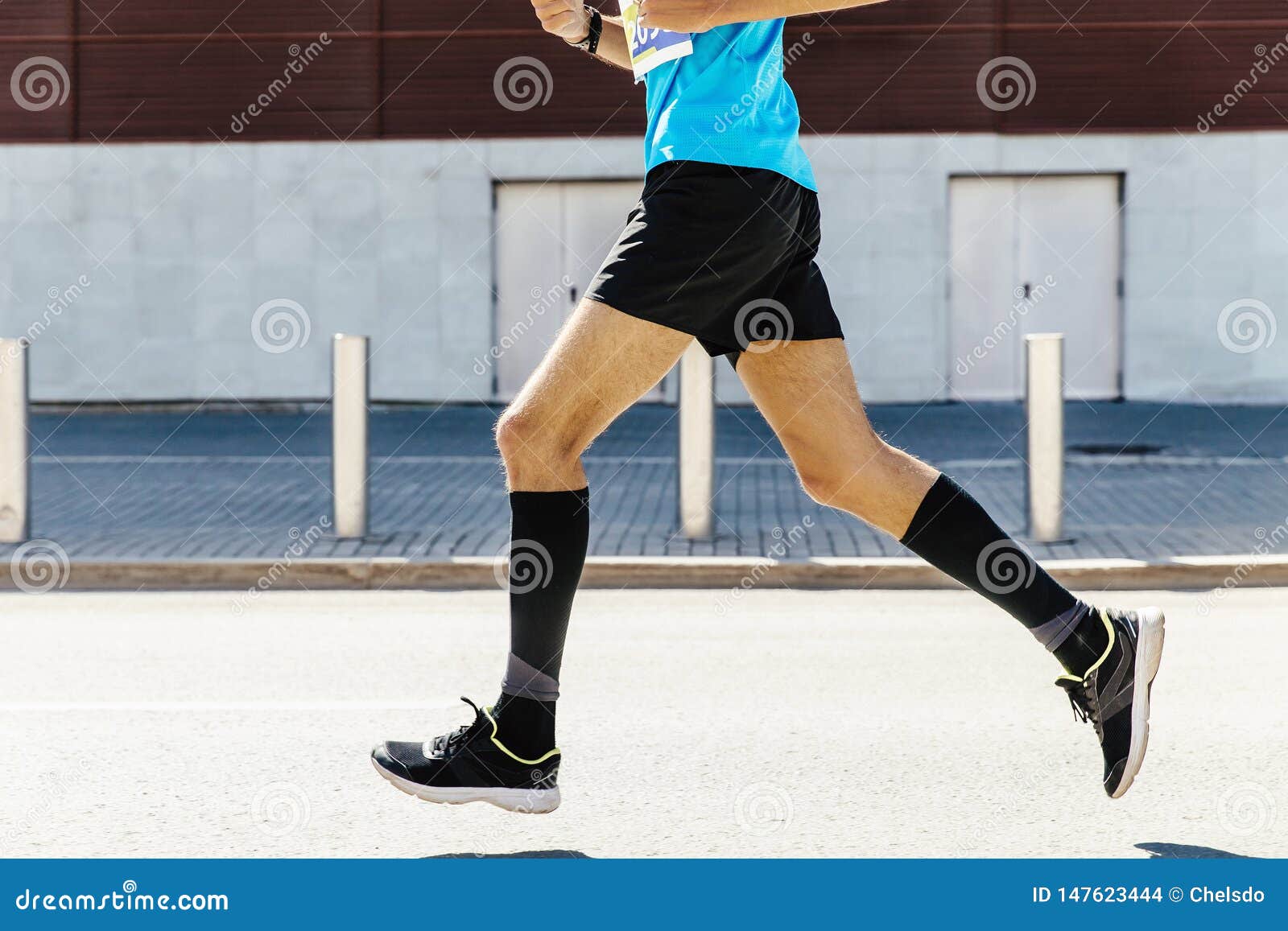 black running compression socks