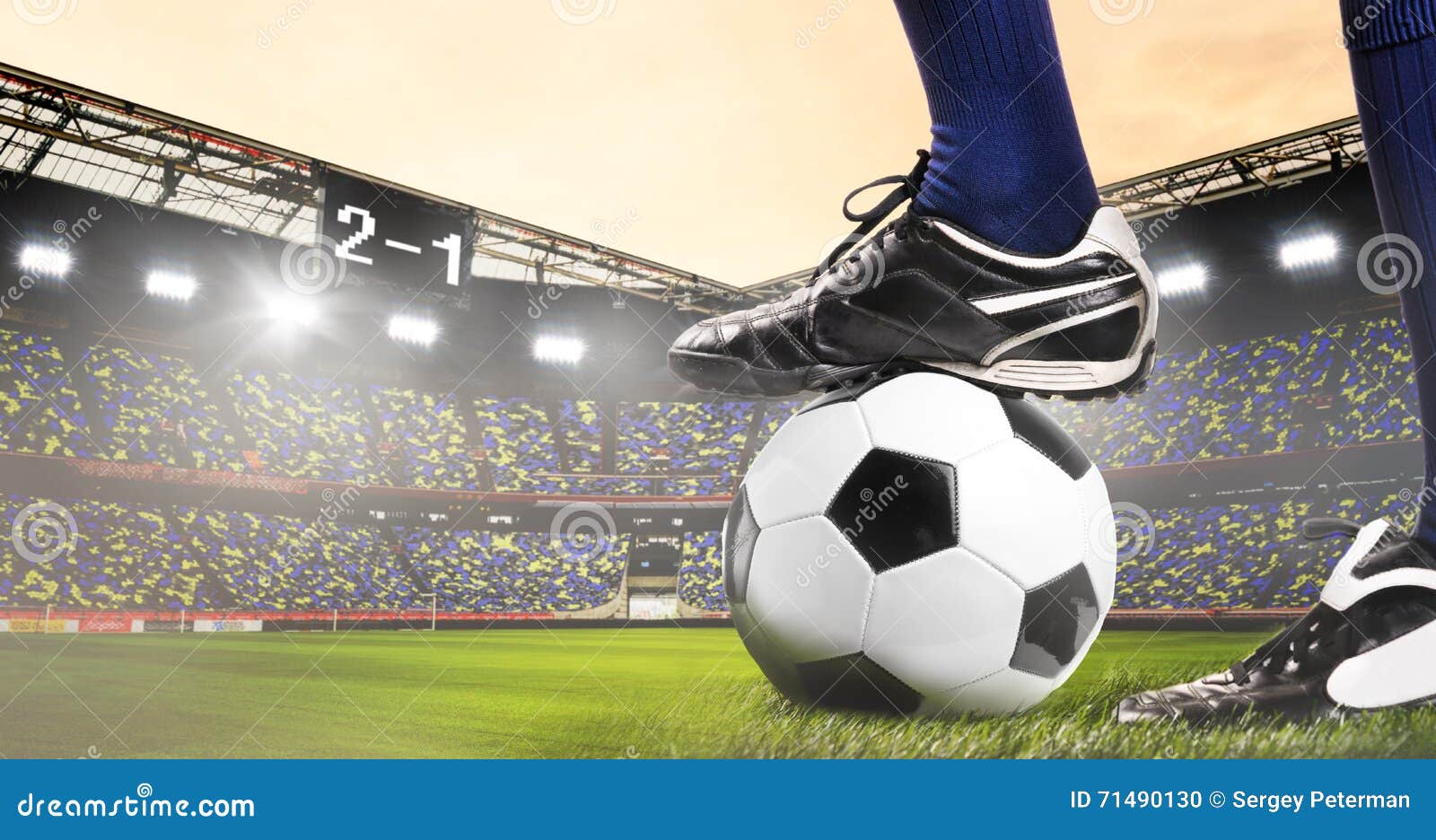 Legs of Soccer or Football Player Stock Photo Image of football