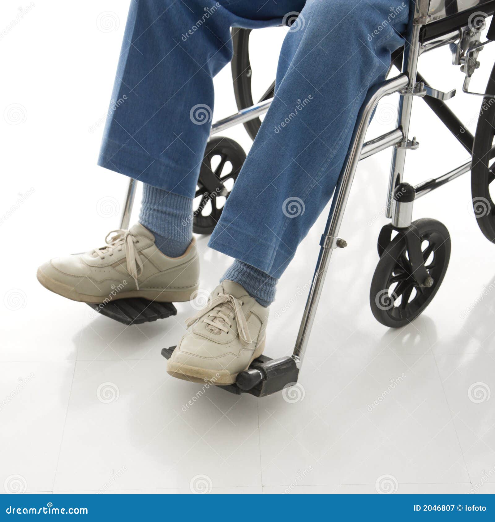 Legs in a wheelchair. stock image. Image of shoes, wheelchair 2046807
