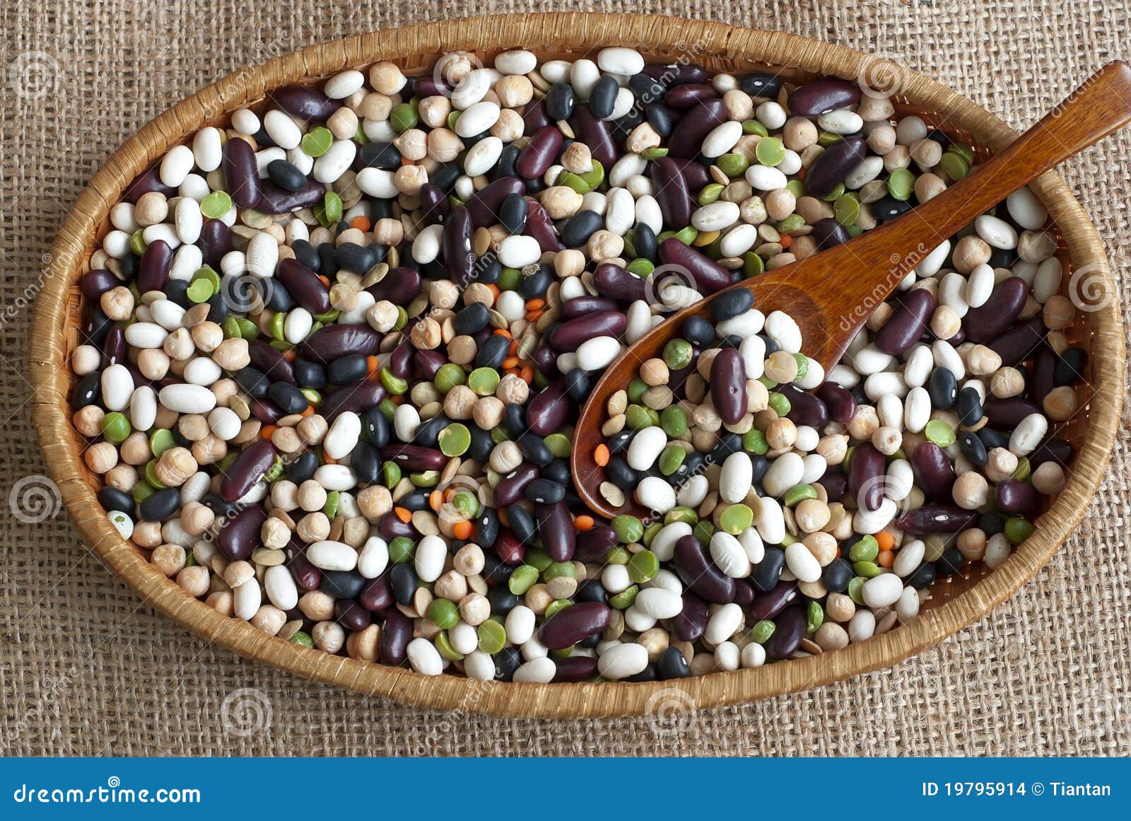 Legumes and cereals stock photo. Image of brown, abstract 19795914