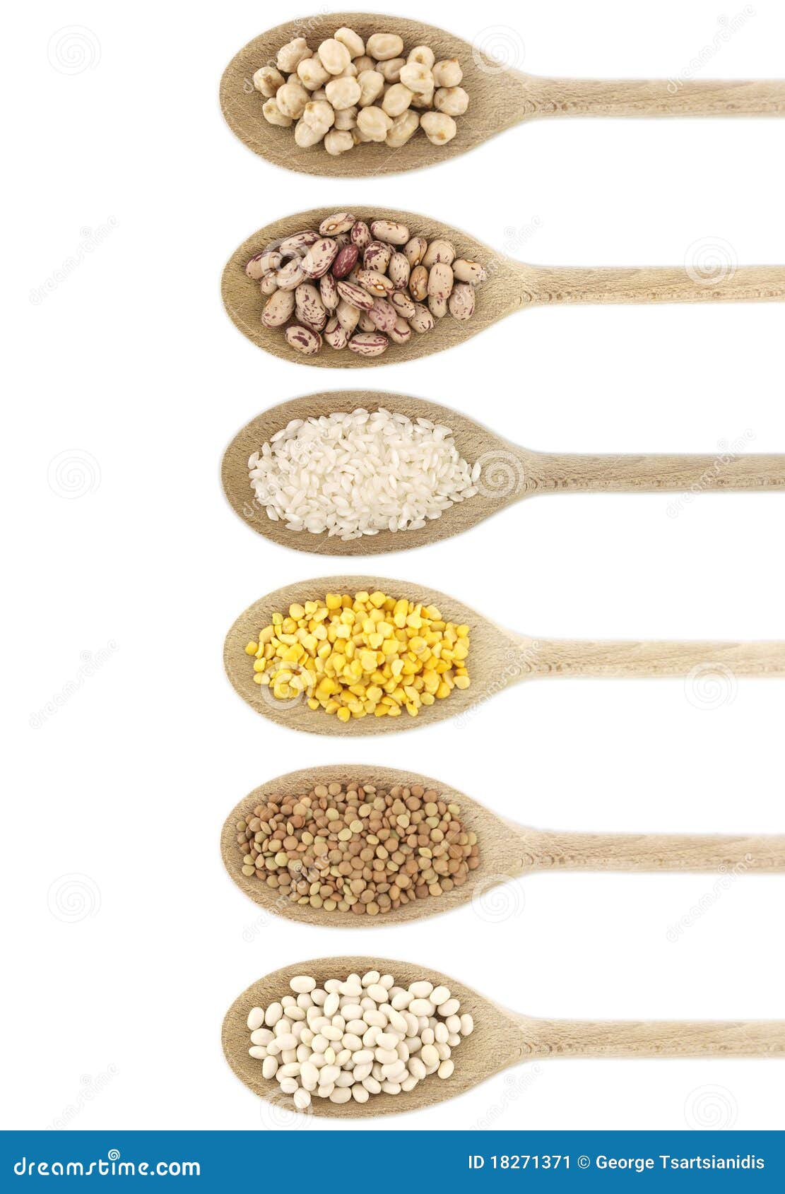 legumes over spoons