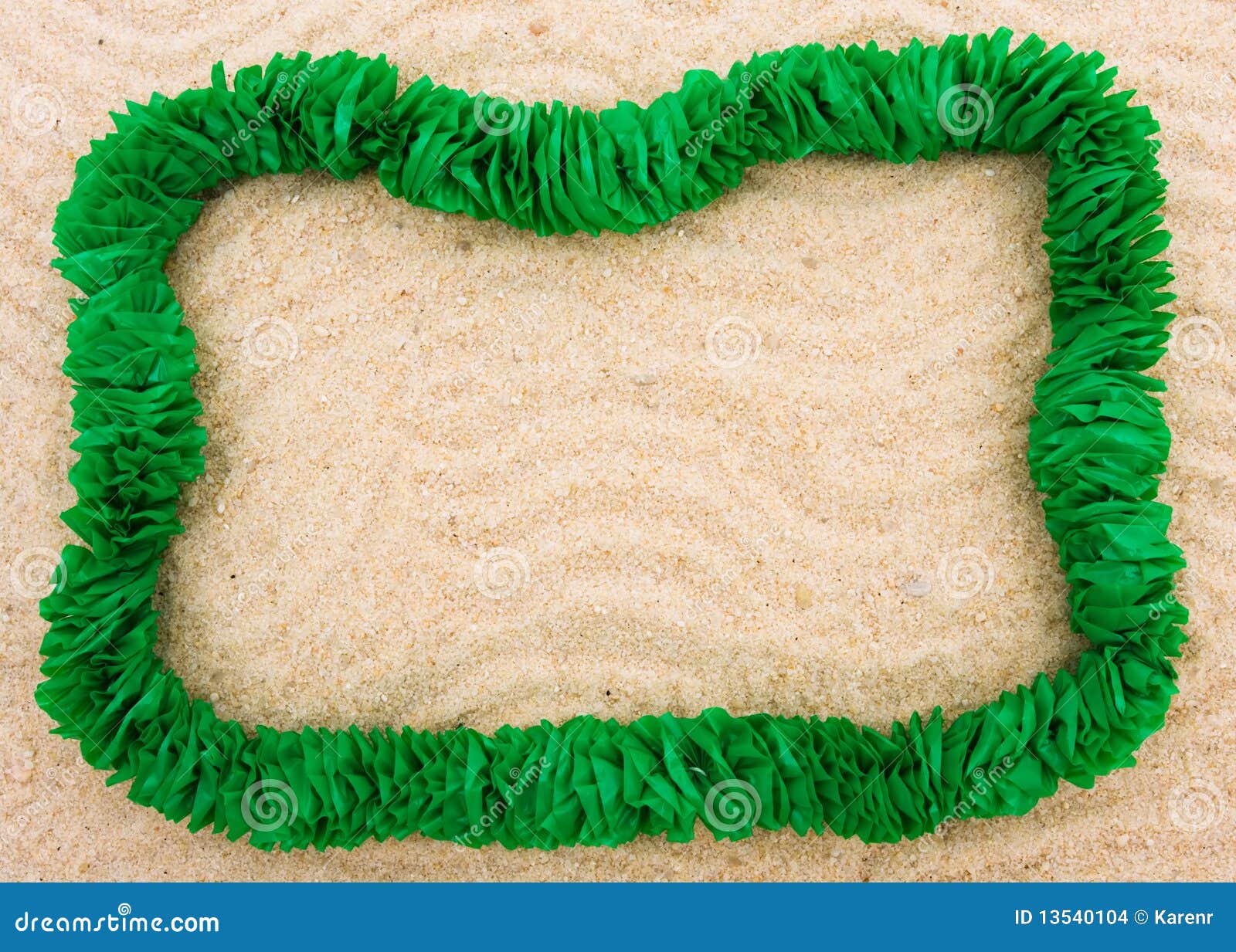 Lei Border Stock Images Image 13540104