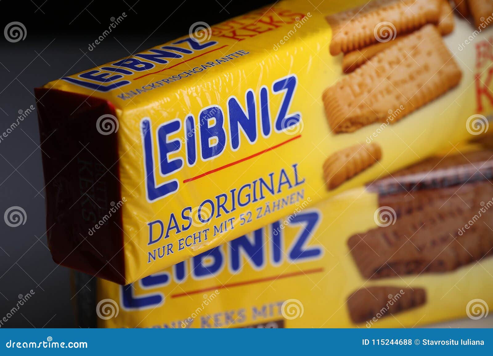 Afstoten Negende Overstijgen Leibniz-Keks Pakken, Duits Merk Redactionele Stock Foto - Image of citroen,  boter: 115244688