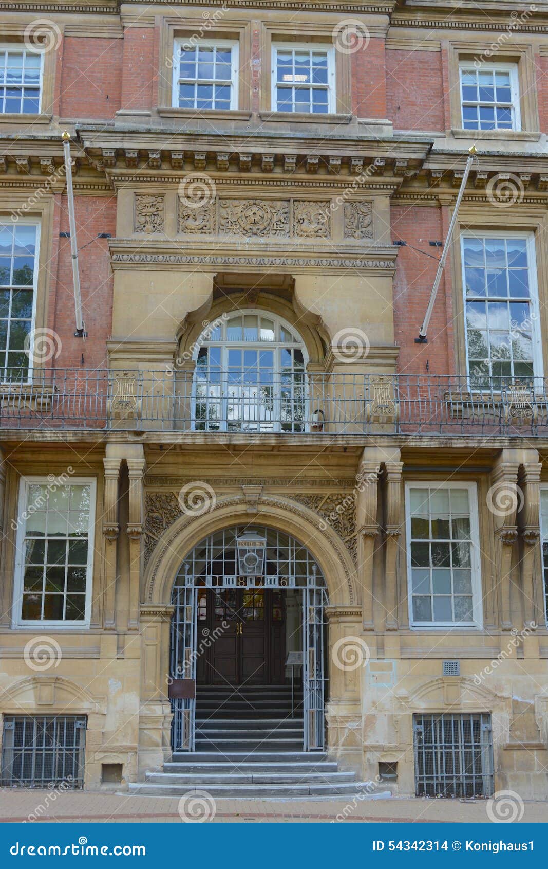 Leicester Town Hall stock photo. Image of building, windows 54342314