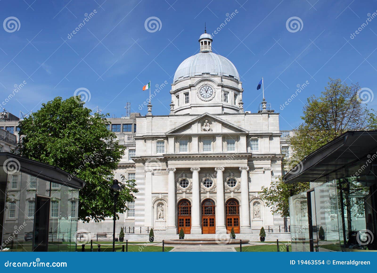 Leinster House stock photo. Image of travel, historic 19463554