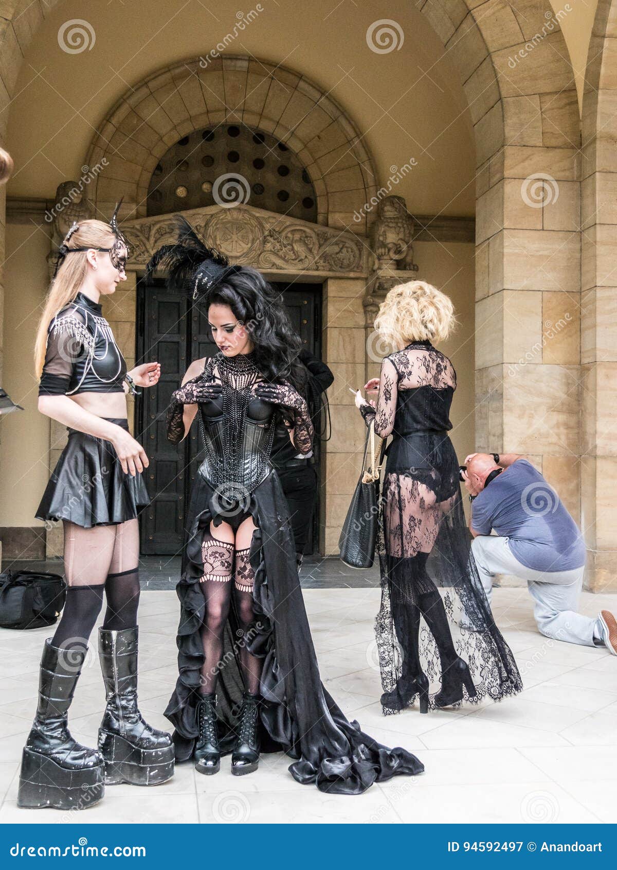 Leipzig Wave Gothic Meeting Editorial Photography - Image of biggest,  festival: 94592497