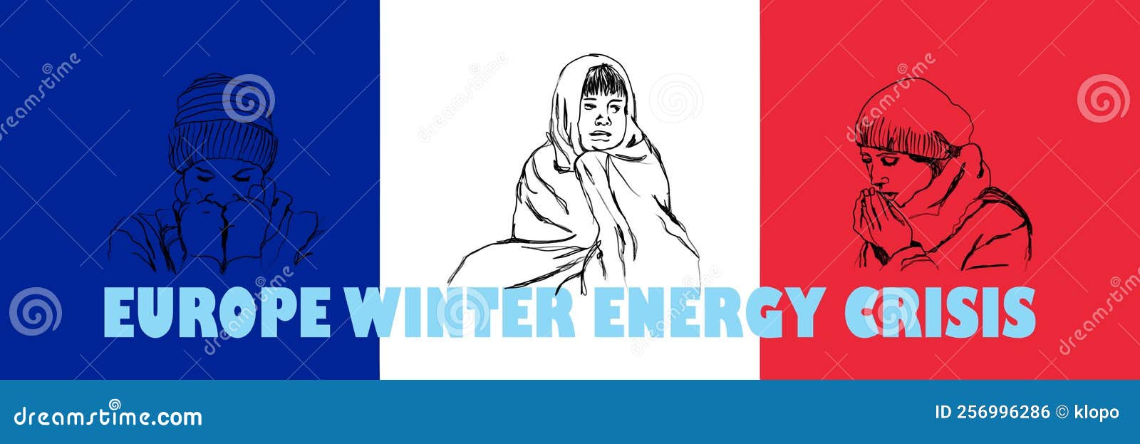 Europe Winter Energy Crisis Stock Illustration Illustration of logo