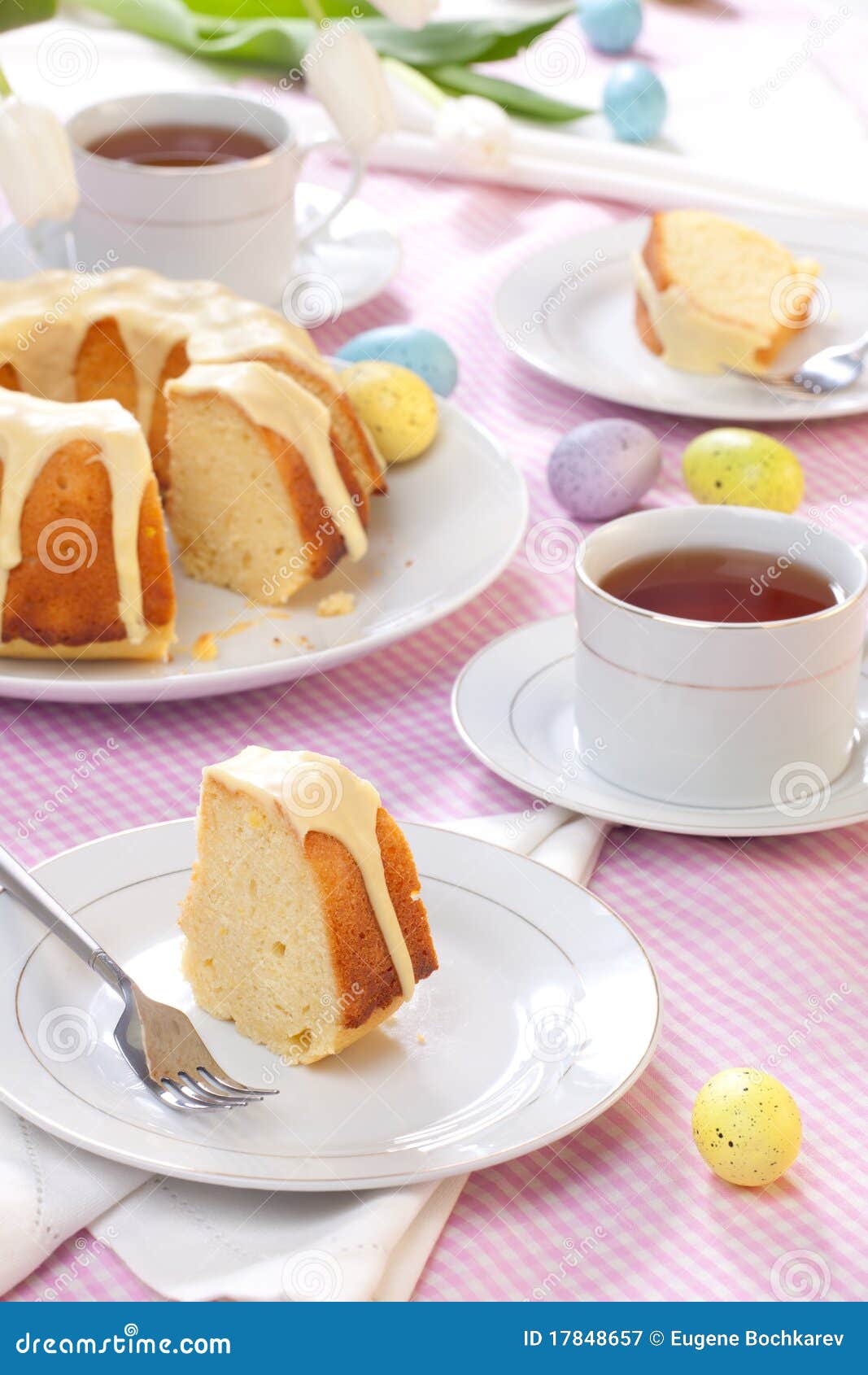 Lemon Easter Cake stock image. Image of gourmet, season - 17848657