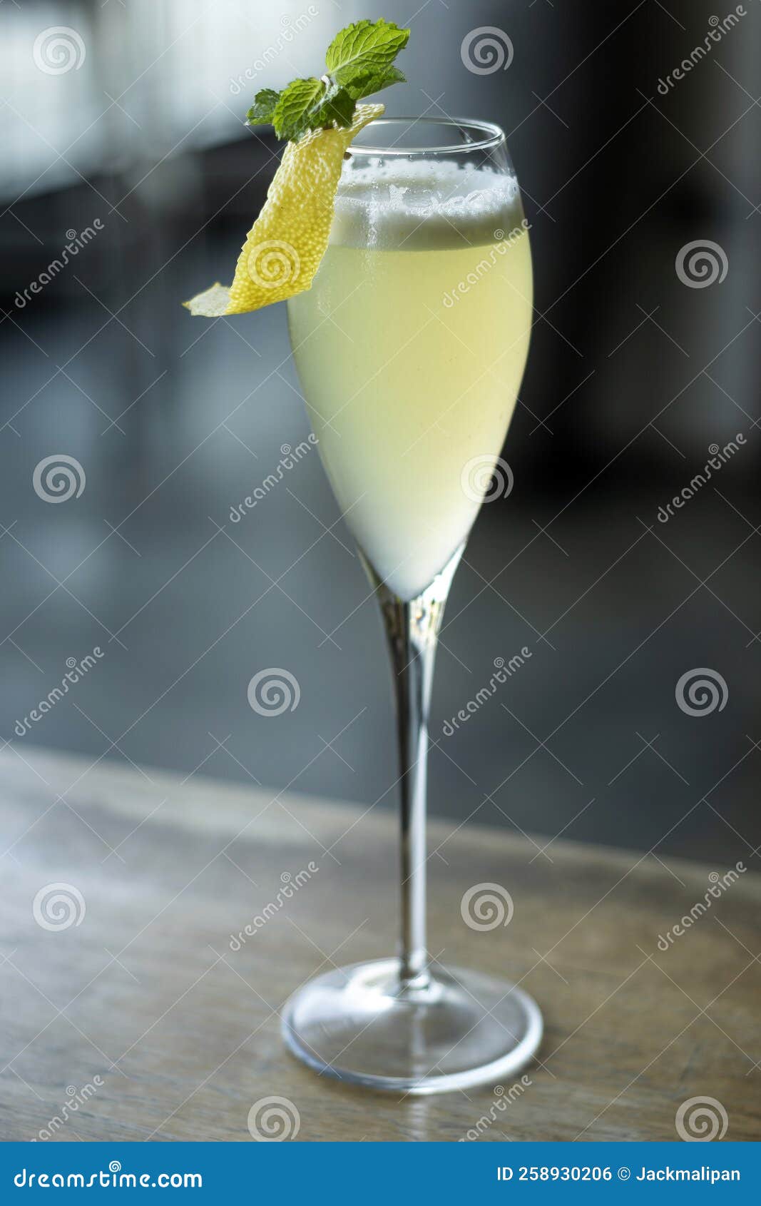Lemon and Grapefruit with Egg White Citrus Spritzer Cocktail Stock Photo Image of people