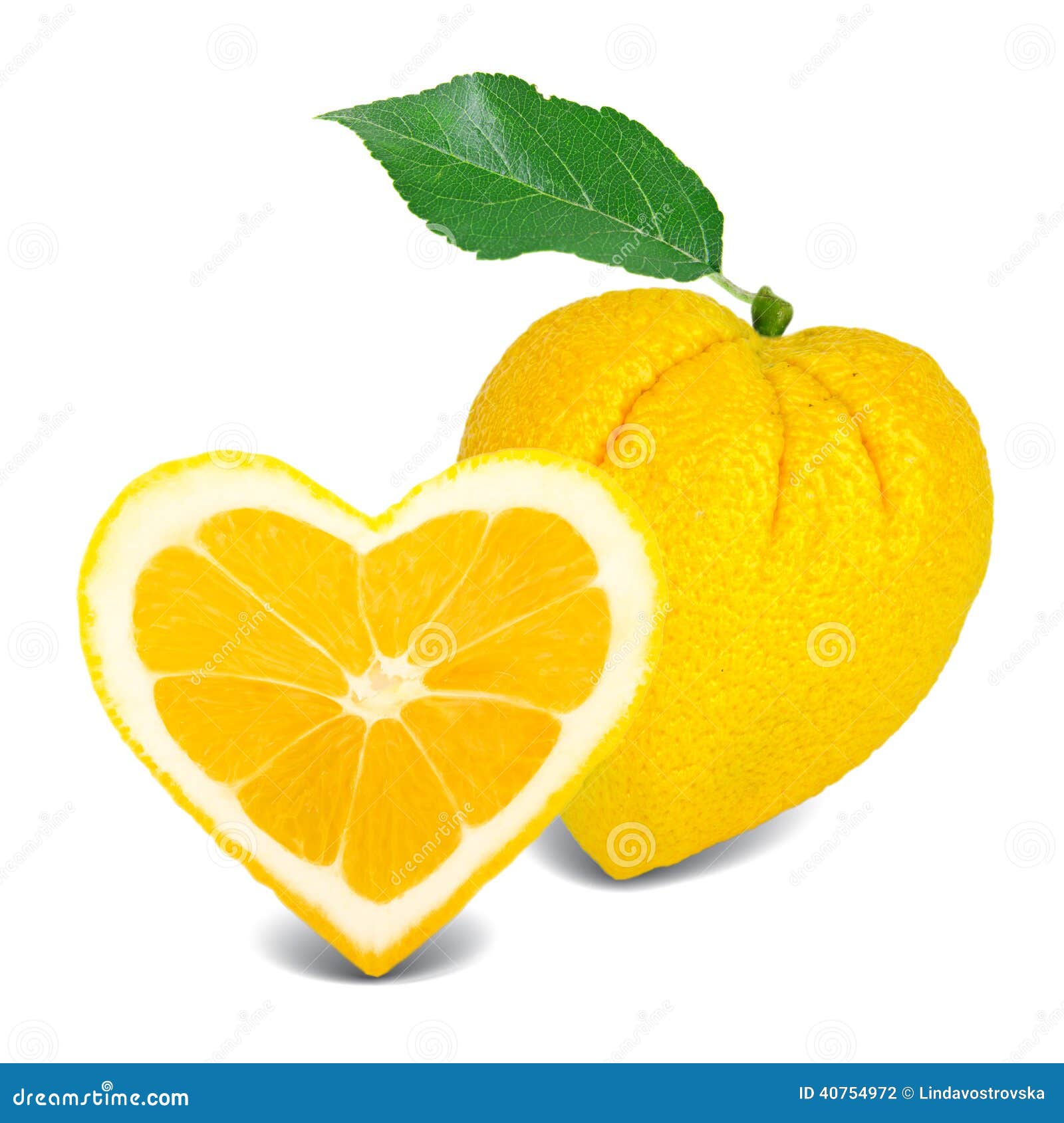 Lemon heart stock photo. Image of concept, closeup, bitter 40754972
