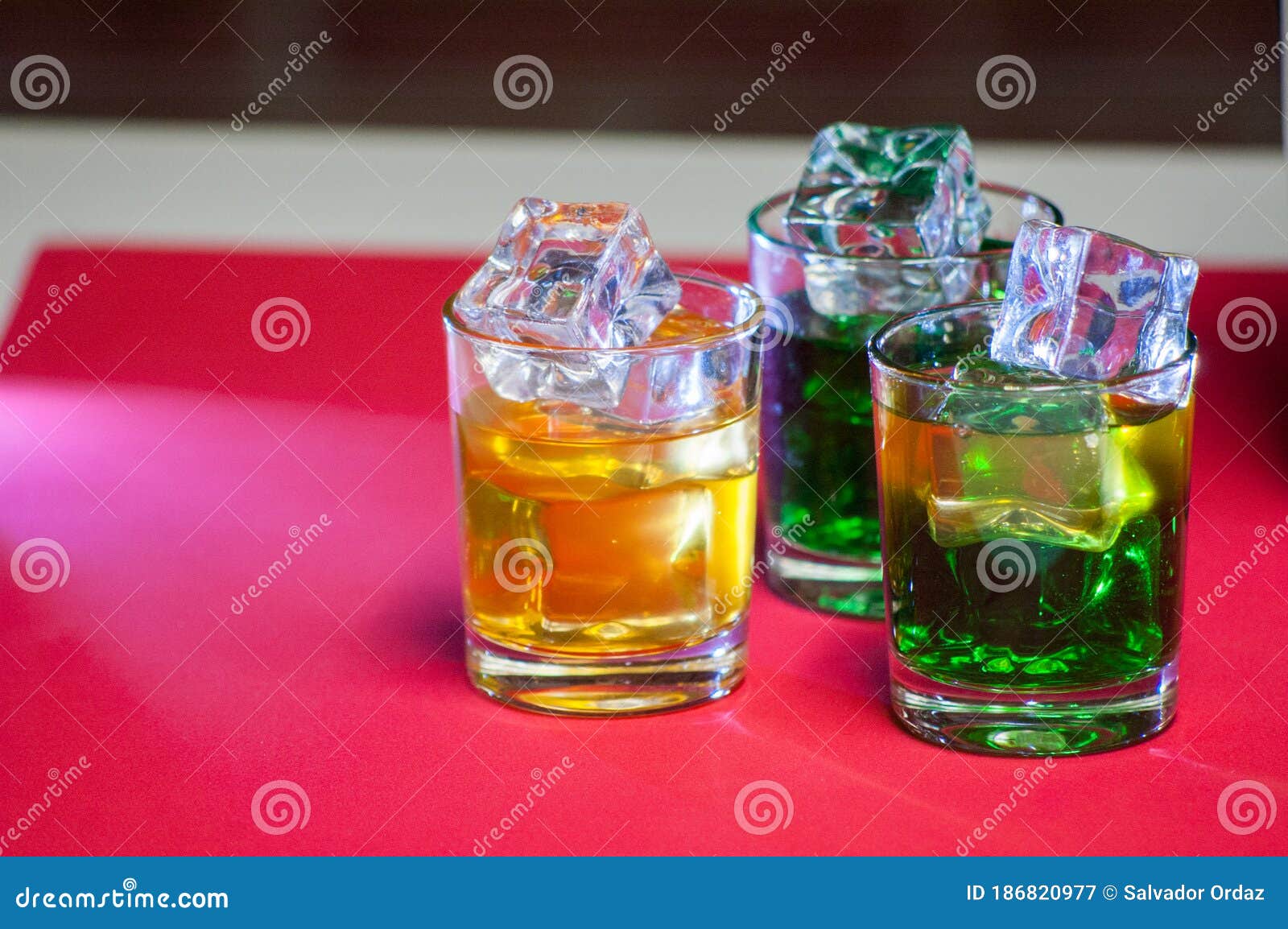 Lemon and Mint Flavored Shots Stock Image Image of mint, fresh 186820977