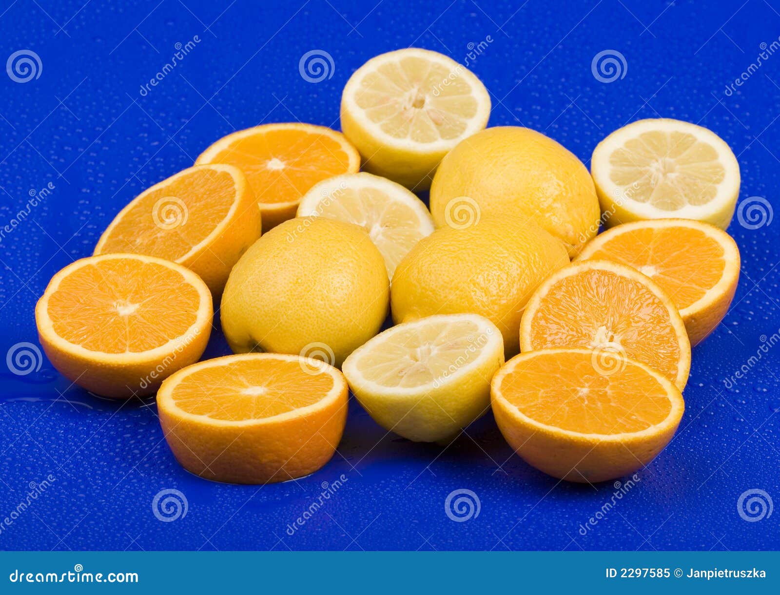 Lemon & Orange stock image. Image of orange, taste - 2297585