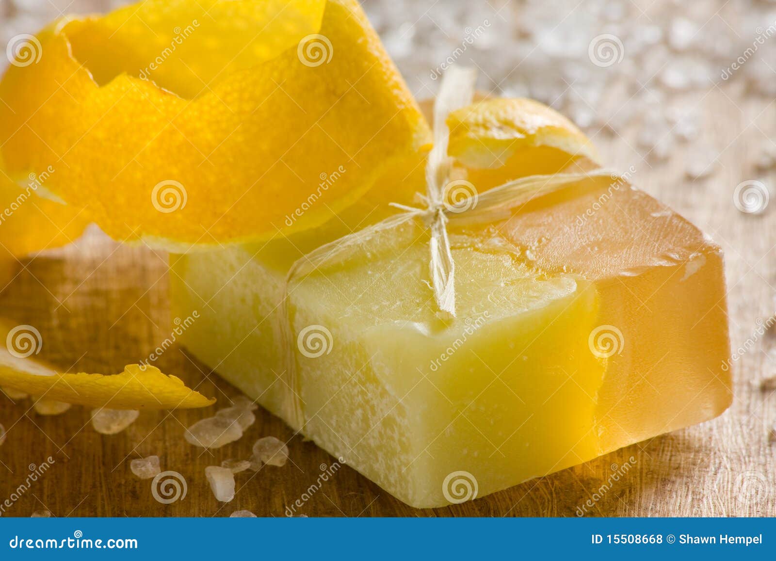 Lemon scented soap stock photo. Image of background, fresh 15508668