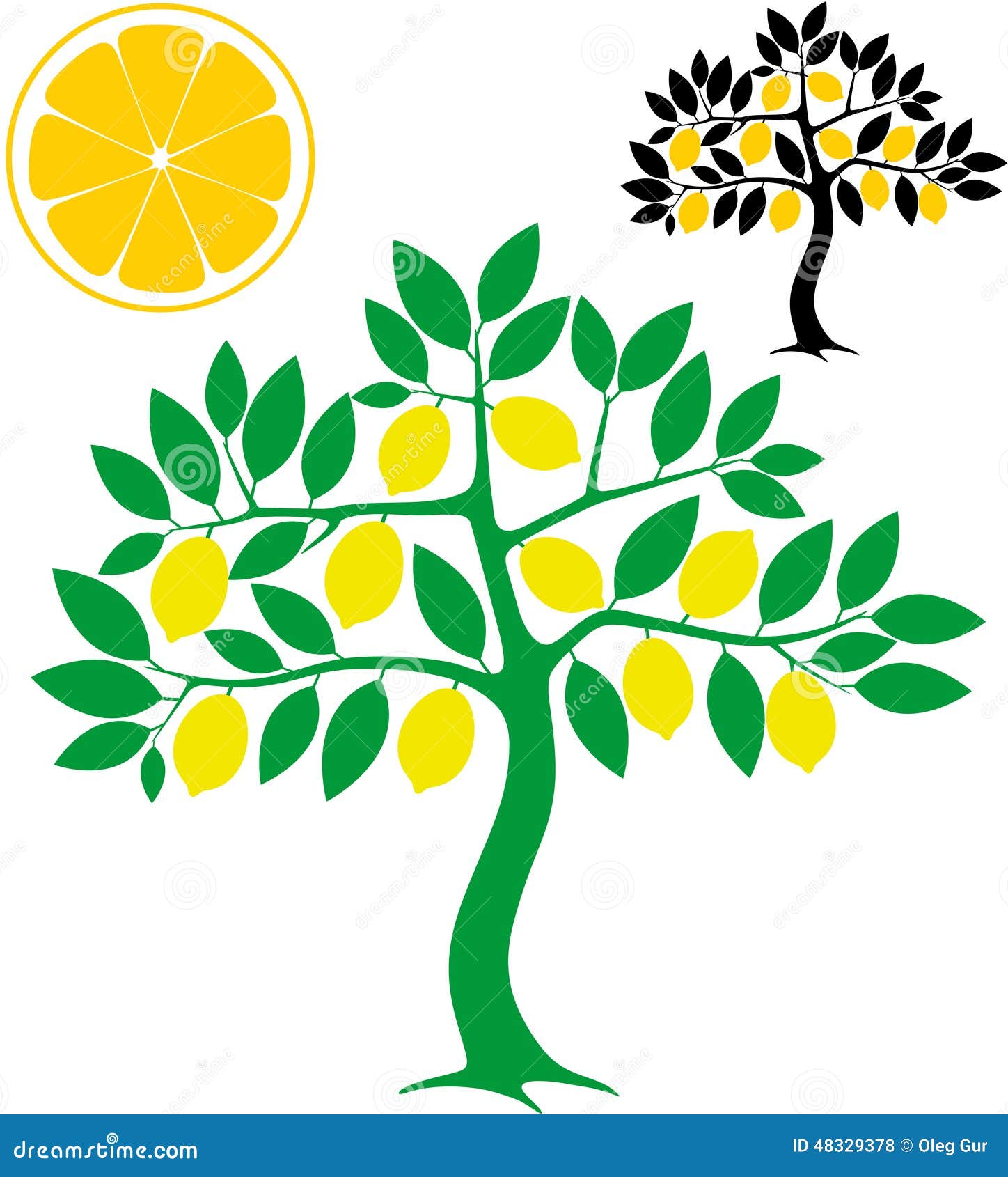 lemon leaves clipart - photo #9