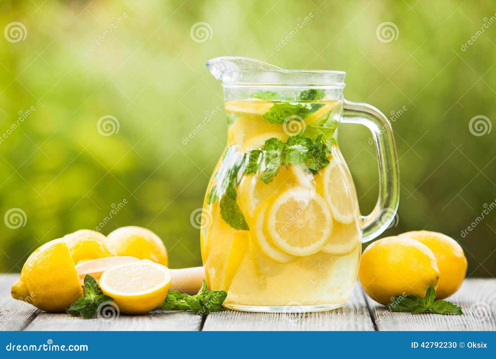 lemonade in the jug