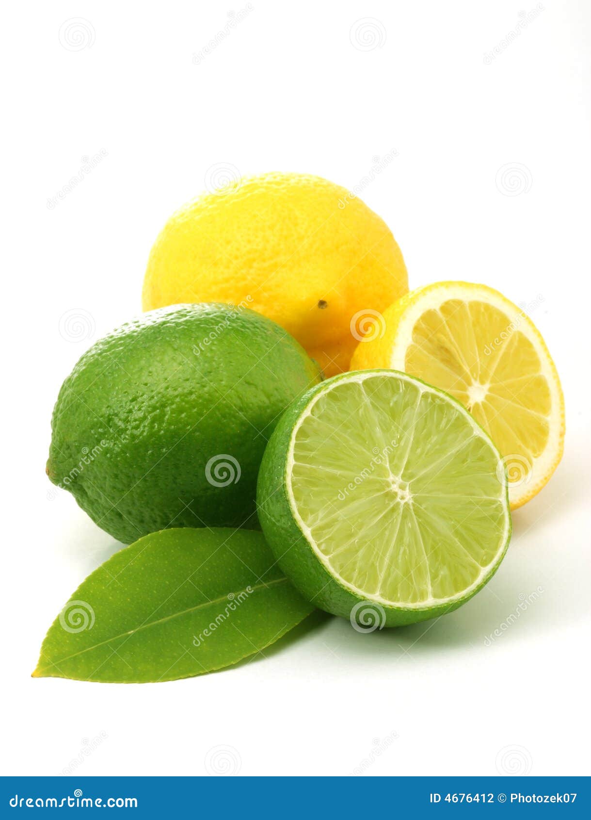 Lemons and green limes stock photo. Image of food, cooking 4676412