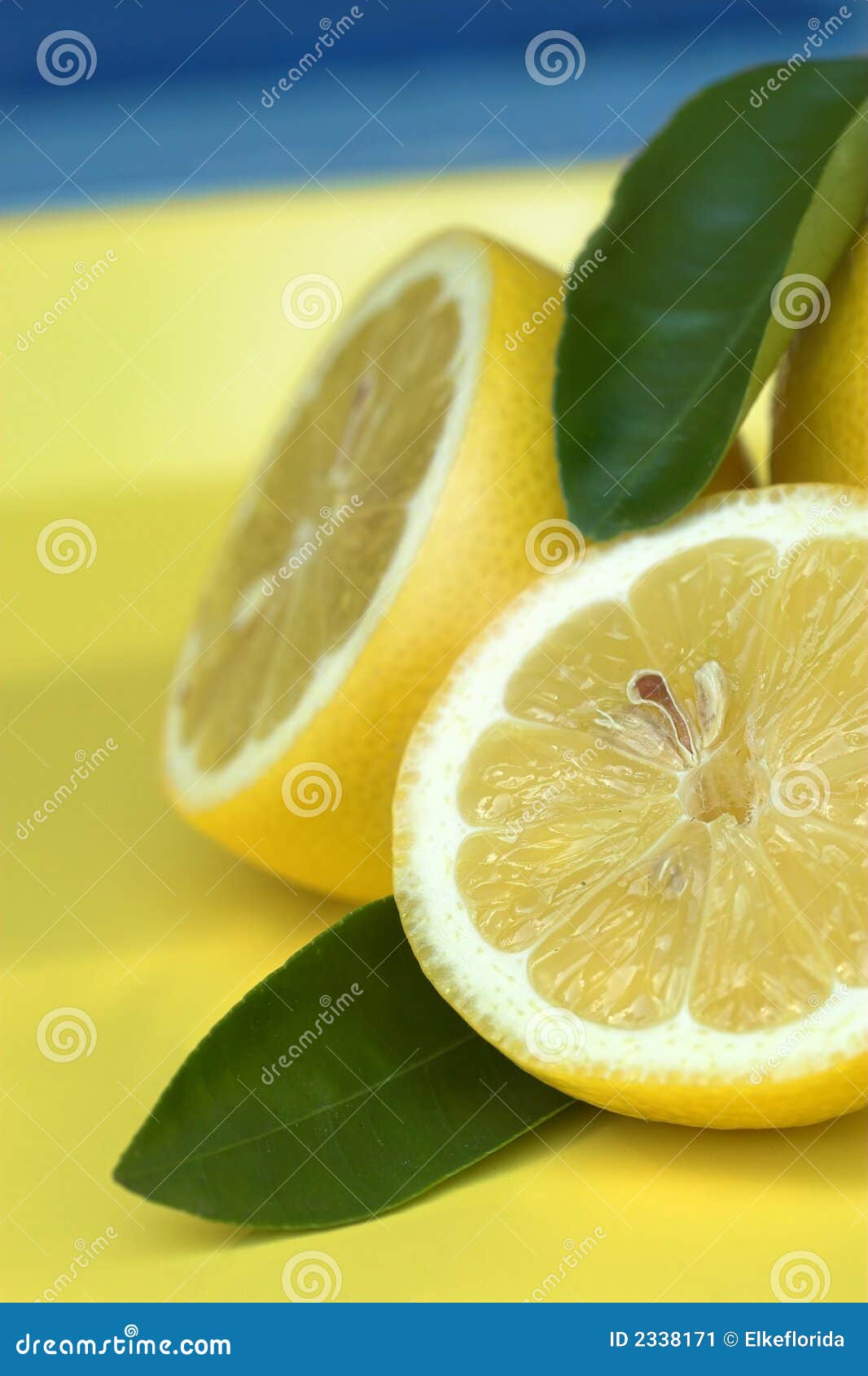 Lemons with leaves stock image. Image of seeds, natural 2338171