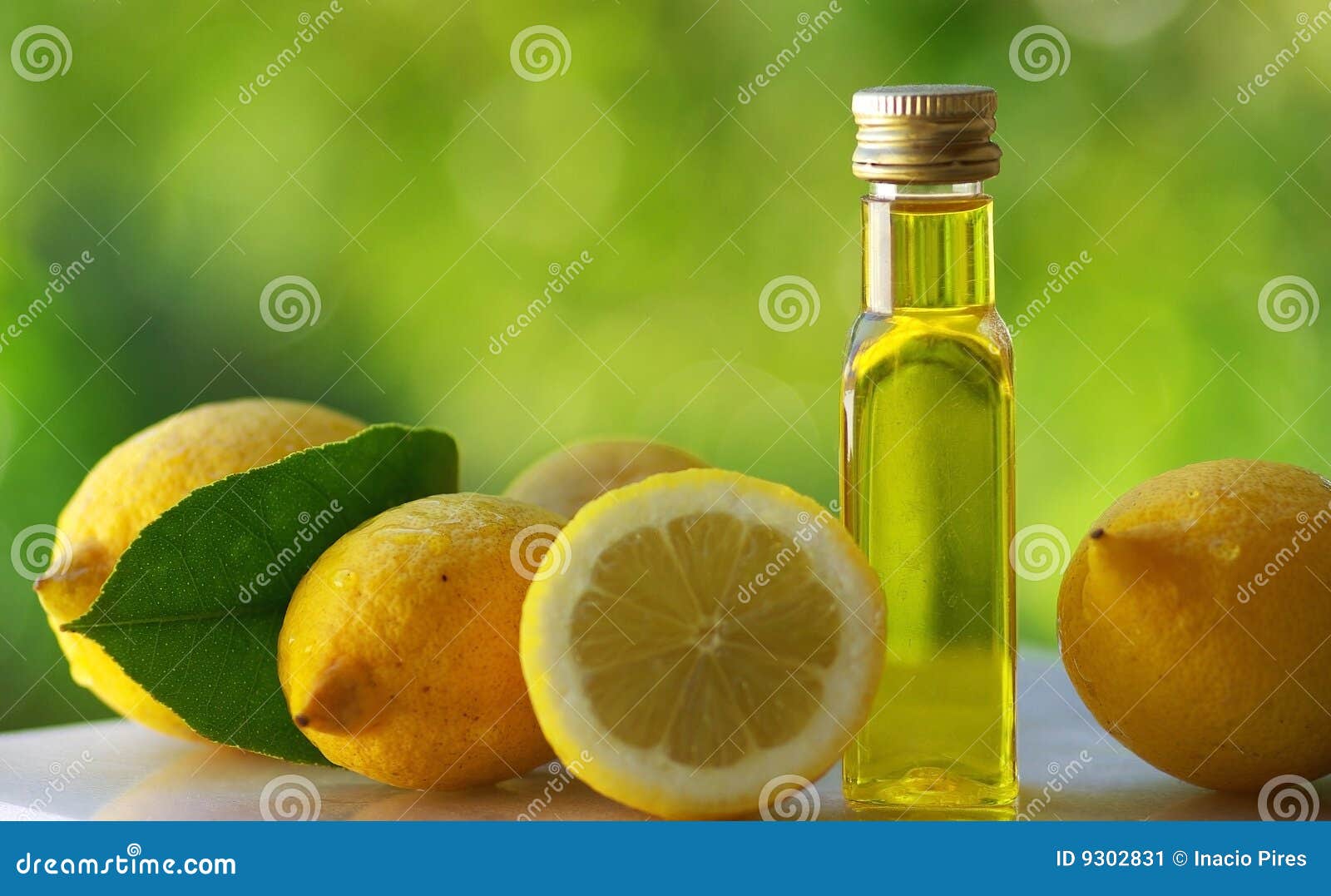 lemons and olive oil.