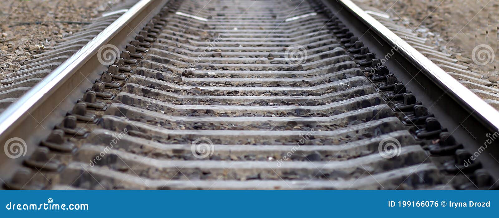The Length of the Railway Track ,line Stock Photo Image of path