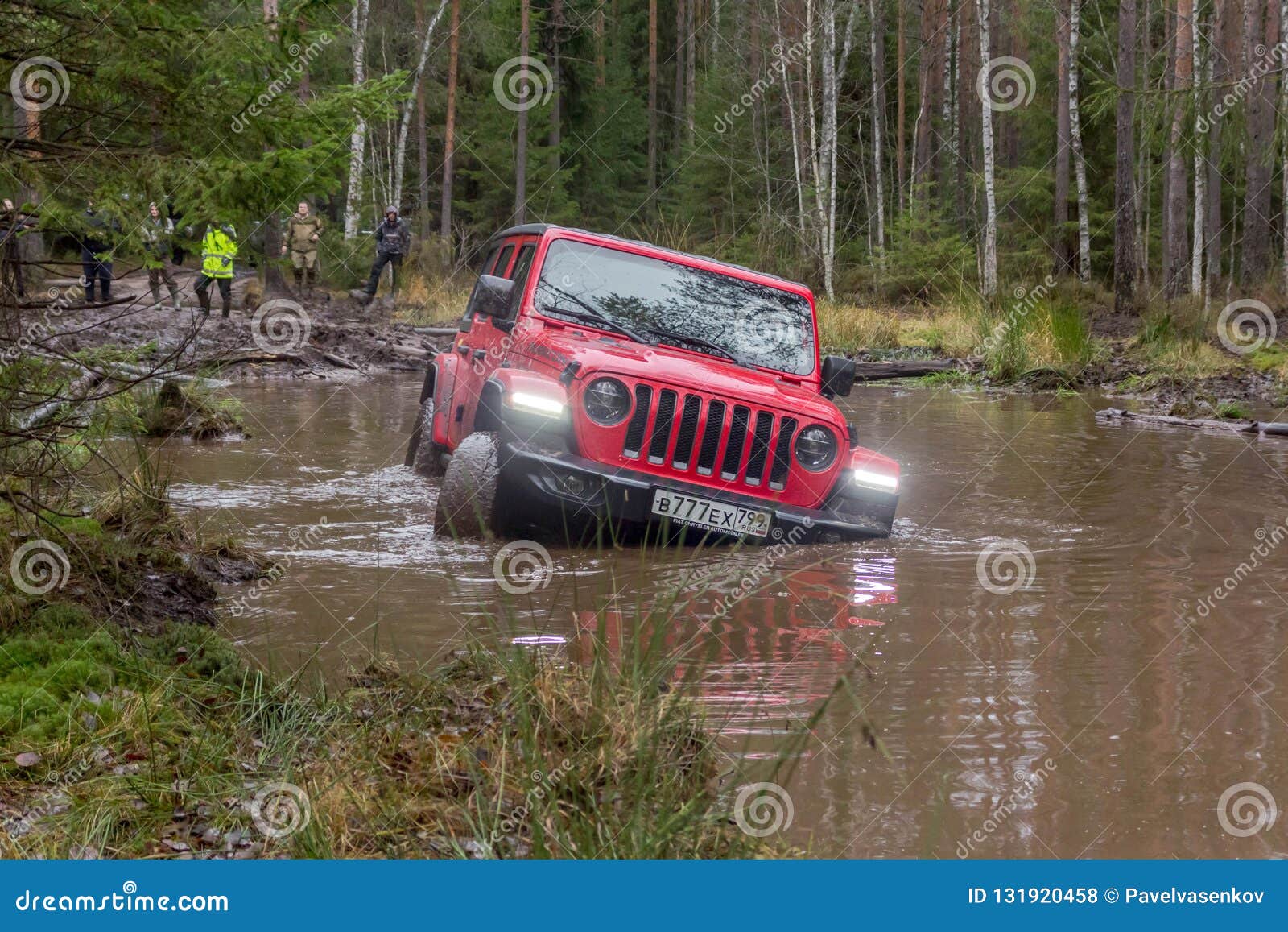 New Off-road Jeep Wrangler Rubicon Jl in the Leningrad Region Editorial  Stock Photo - Image of hiking, engine: 131920458