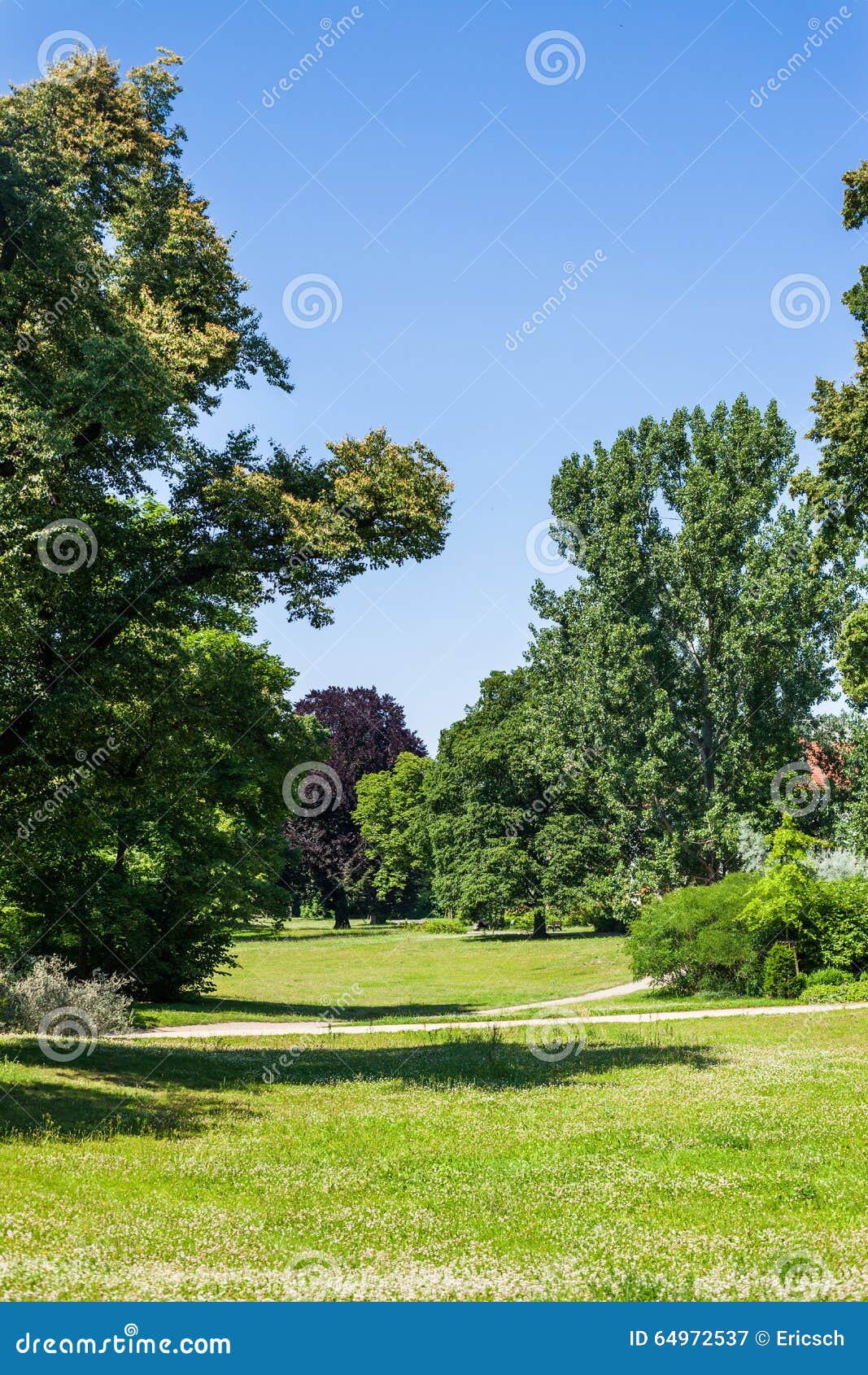 Lennepark, Frankfurt (Oder) Stock Image - Image of forest, travel: 64972537