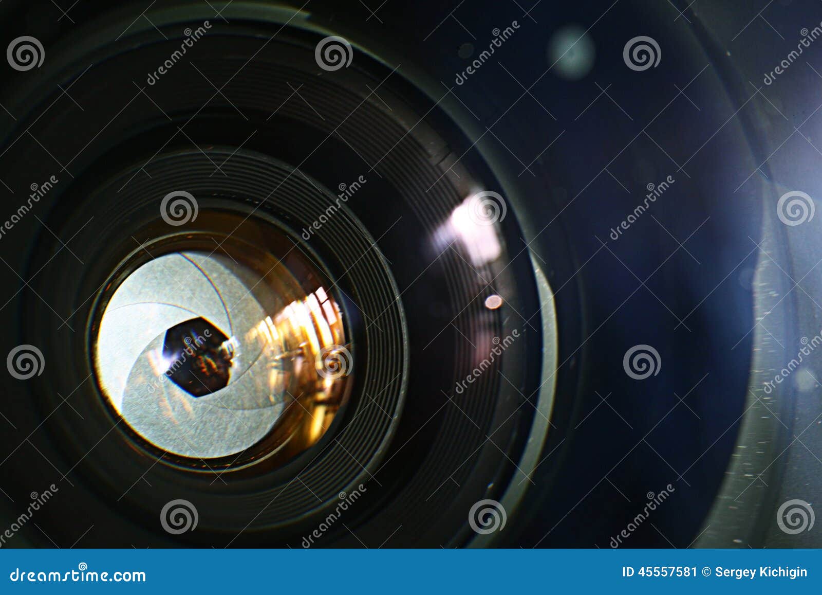 Lens Inside Mechanics Photo Camera Stock Image Image of mechanics
