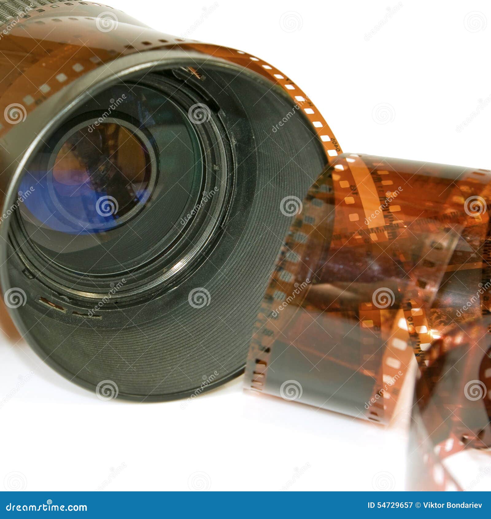 Lens and the Photographic Film Stock Image Image of photographic