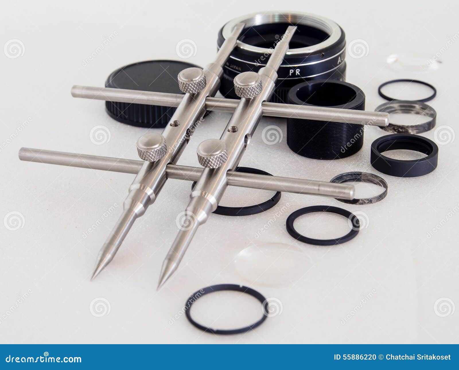 Lens repair tools stock photo. Image of tool, turn, hardware 55886220