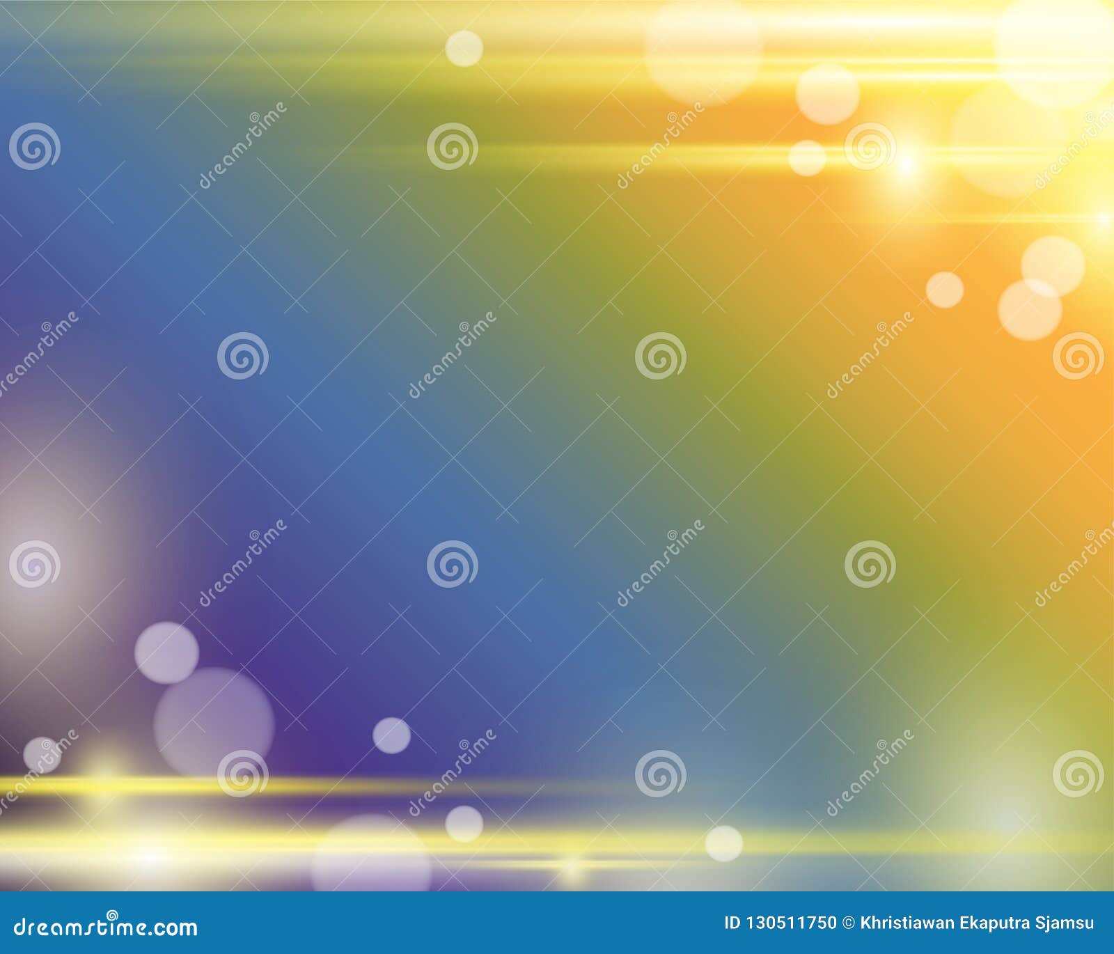lensflare and bokeh background