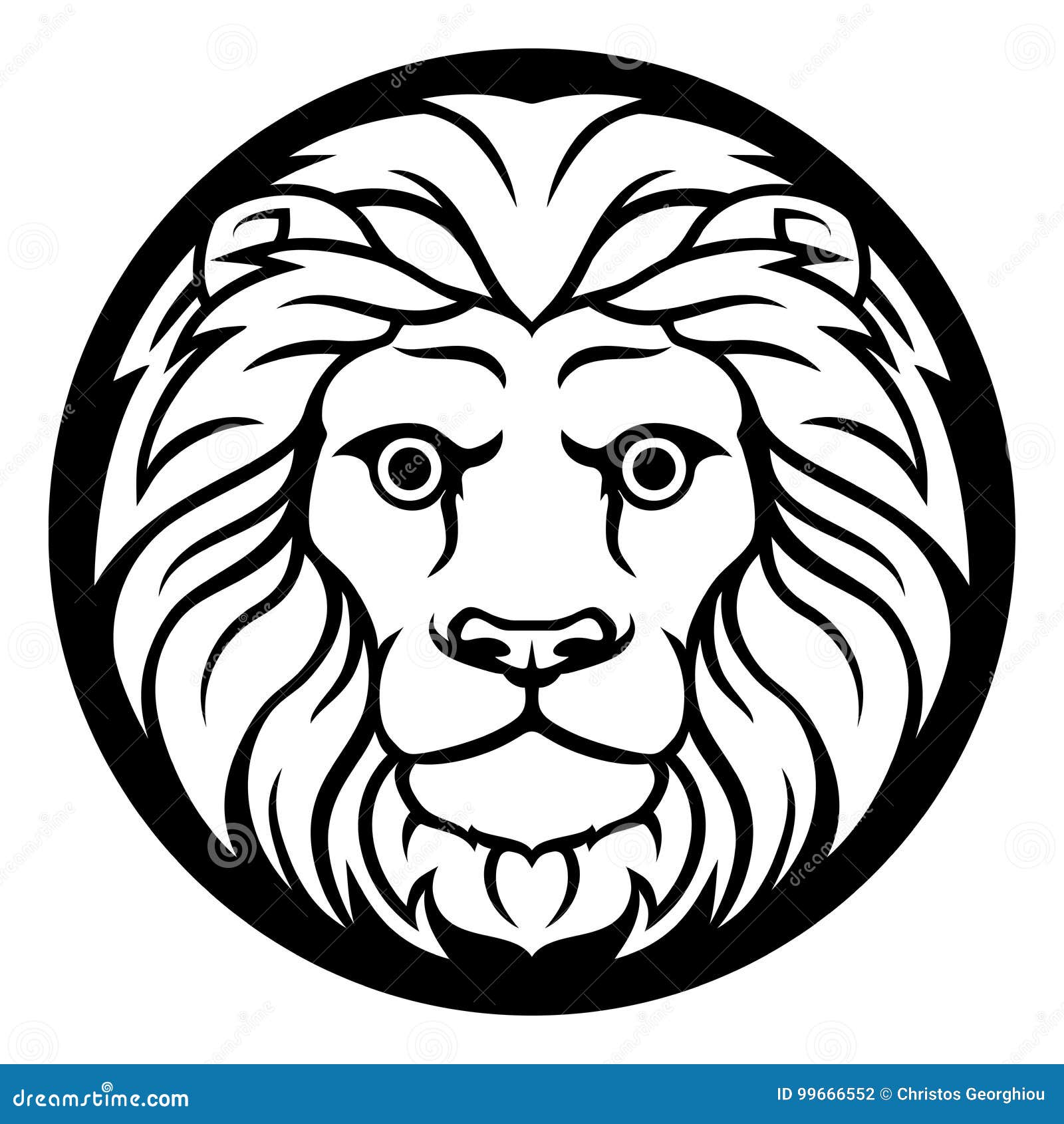 Leo The Lion Zodiac Symbol