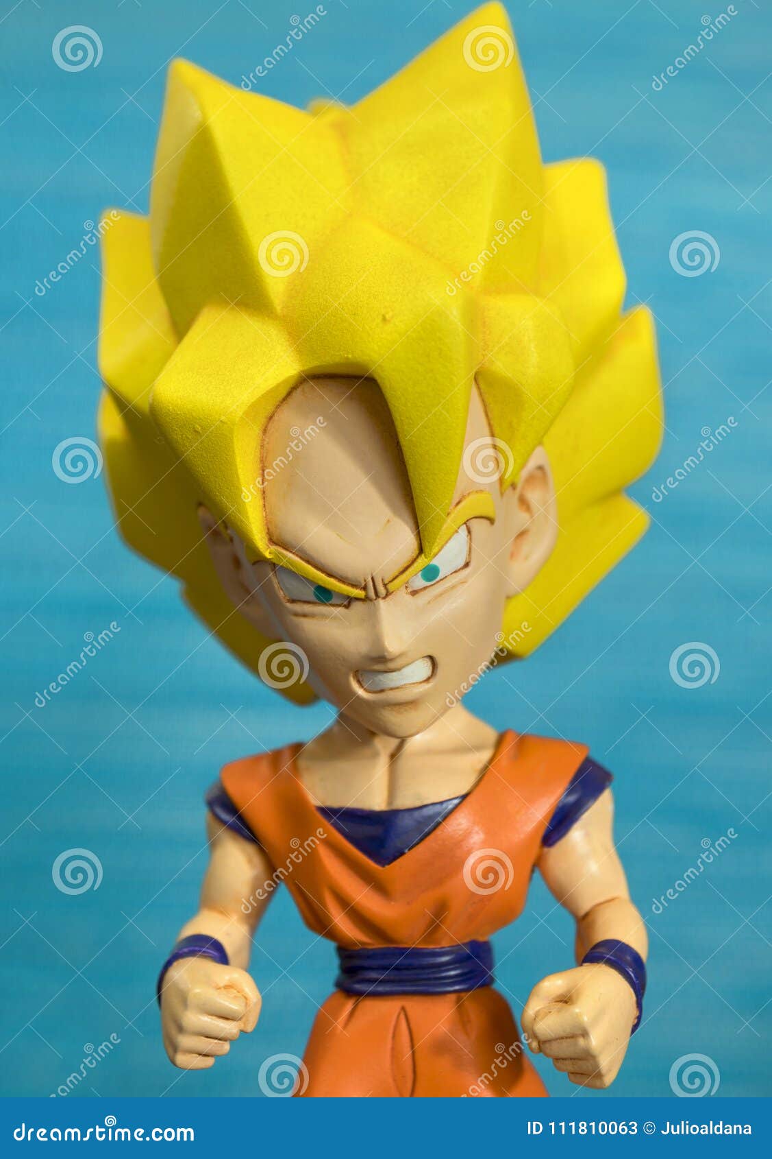 Goku Bobble Head, Figure of the Famous Character from the Animated Series  Dragon Ball Editorial Stock Photo - Image of famous, eyes: 111810063