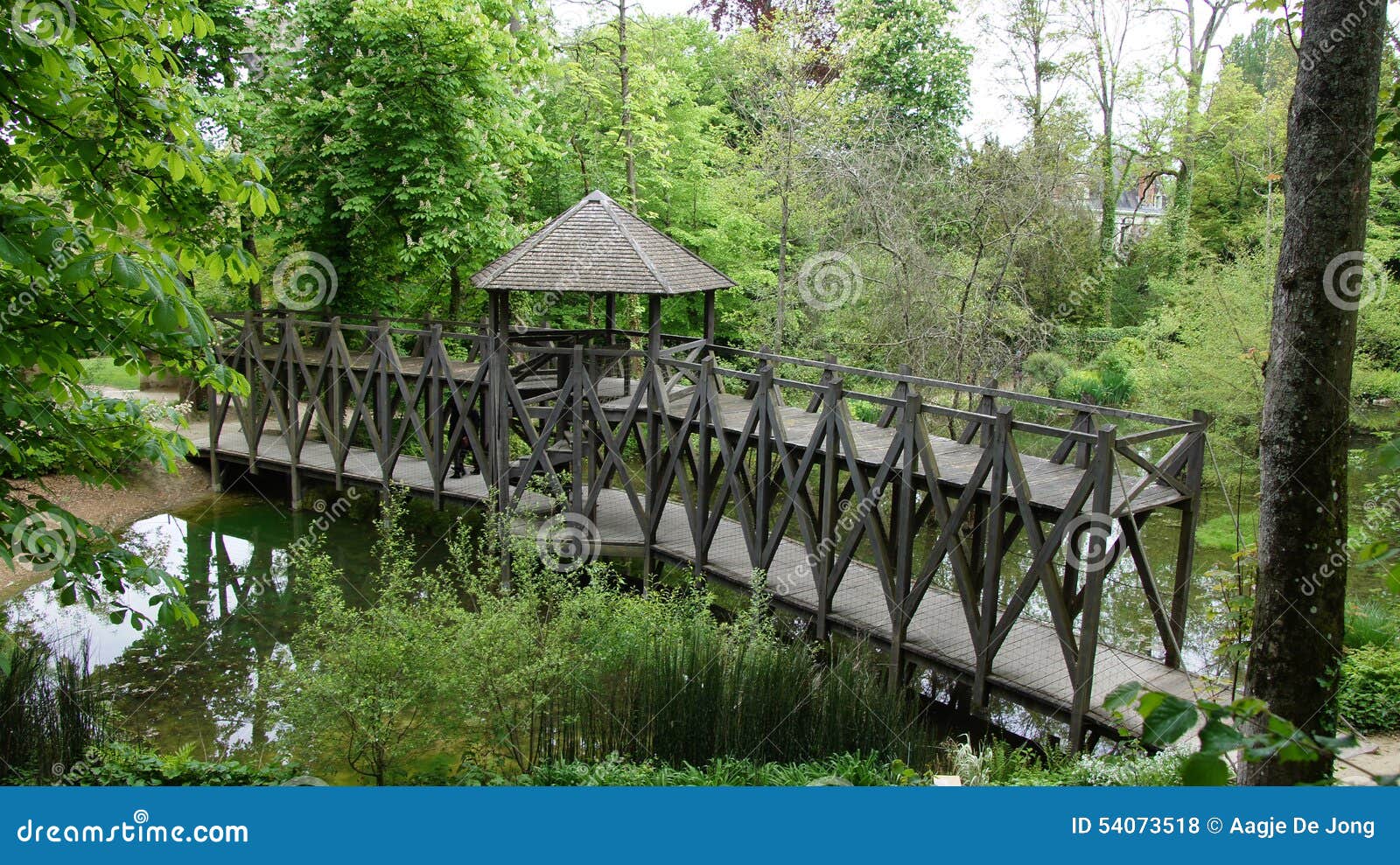 leonardo da vinci bridge at clos luce in amboise