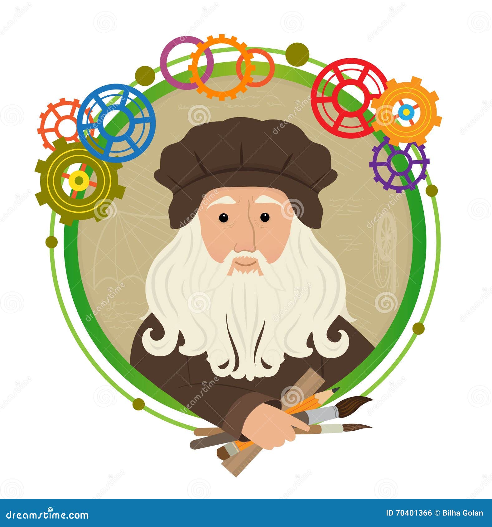 Da Vinci Cartoon Stock Illustrations 60 Da Vinci Cartoon Stock Illustrations Vectors Clipart Dreamstime