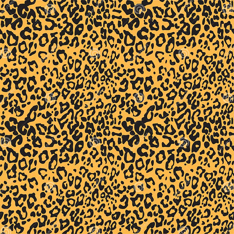 Leopard Animal Camo Seamless Pattern Stock Vector - Illustration of
