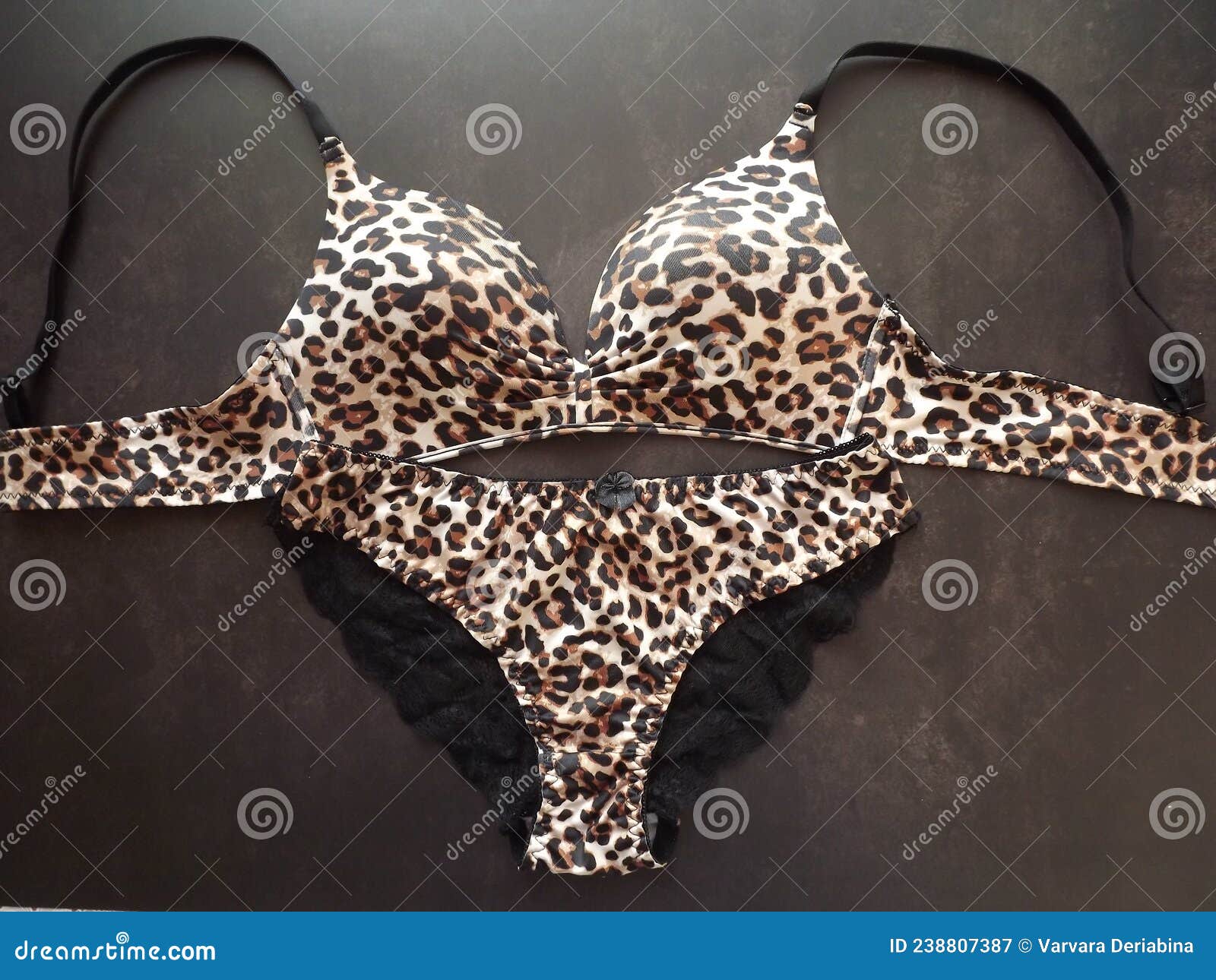 Girl Leopard Thong Panties