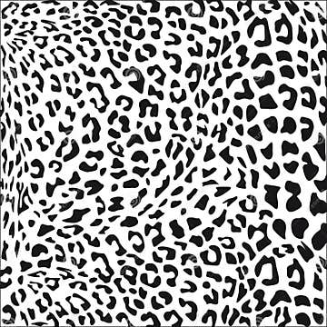 Leopard print background stock vector. Illustration of unique - 43163680