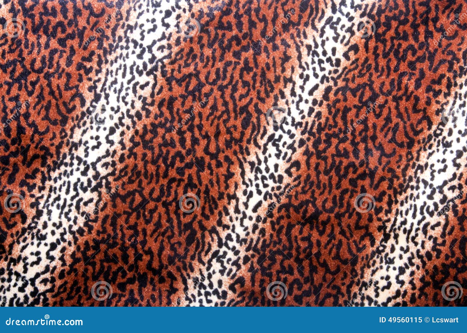 Leopard Skin Pattern on Faux Fur Fabric Stock Image - Image of nature,  imitation: 49560115