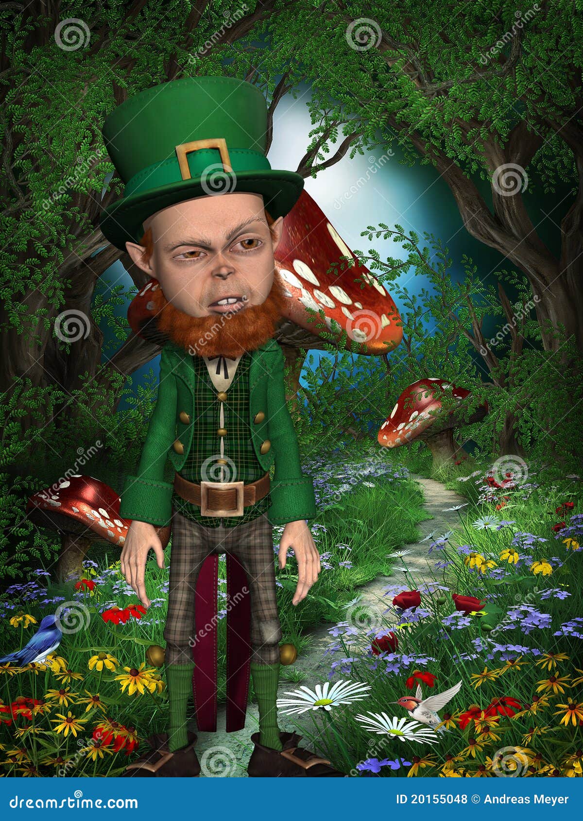 Leprechaun stock illustration. Illustration of leprechaun - 20155048