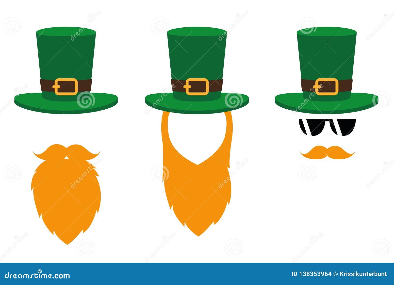 red beard clipart