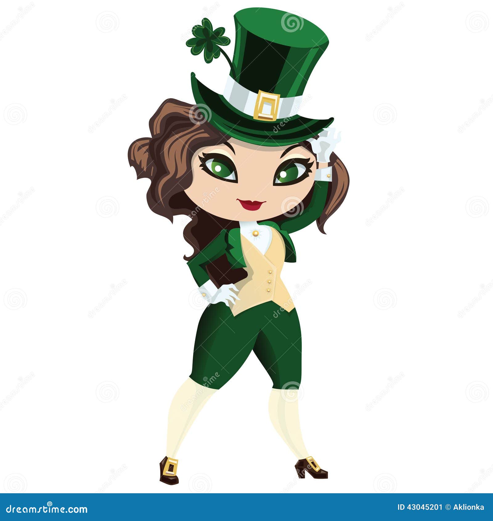 girl leprechaun clipart - photo #49